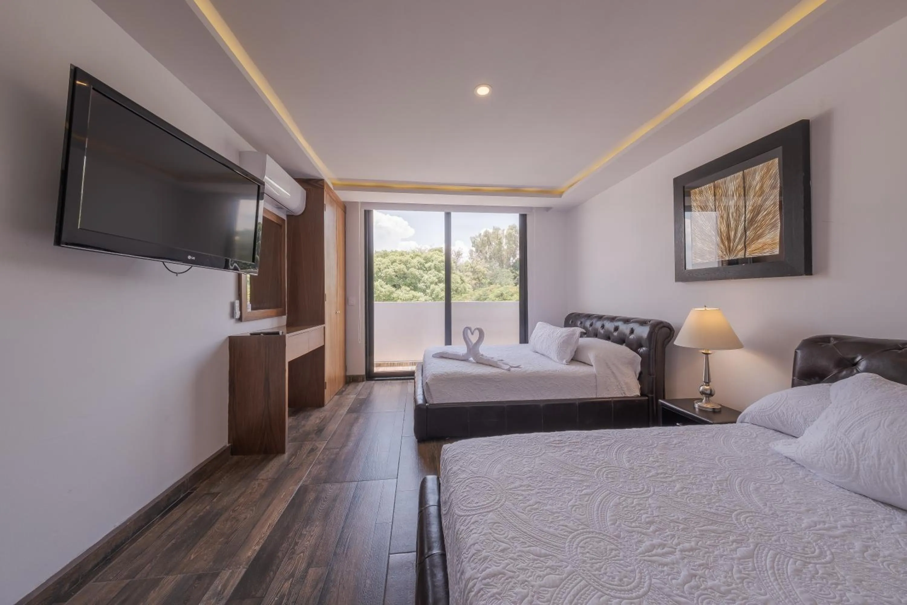 Bed in Nimue Marina Residence