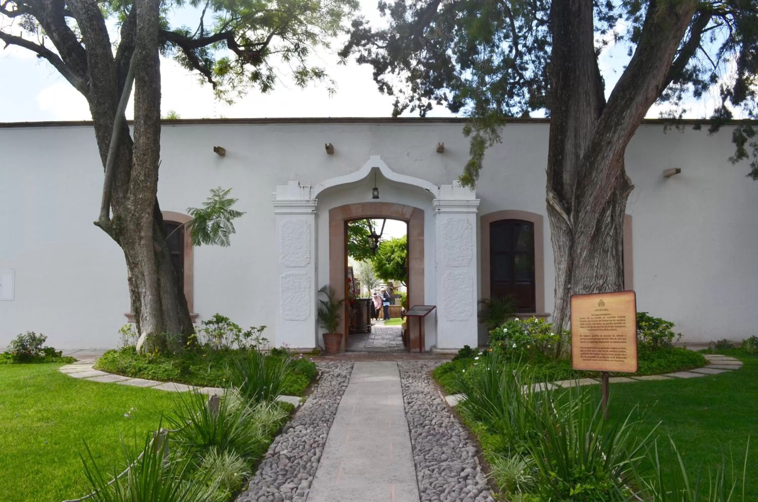 Garden in Hotel Hacienda San Cristóbal