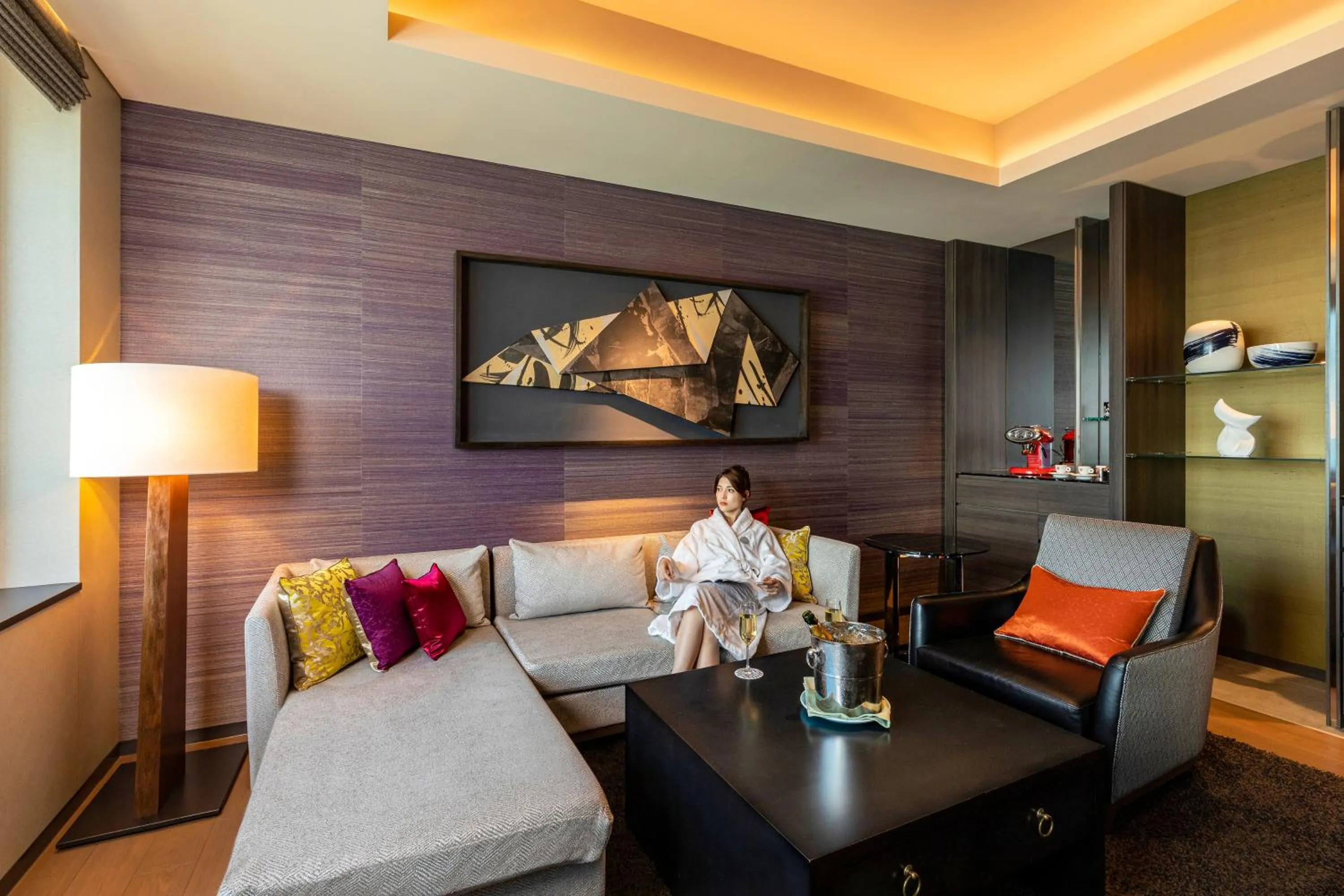 Living room in Pullman Tokyo Tamachi