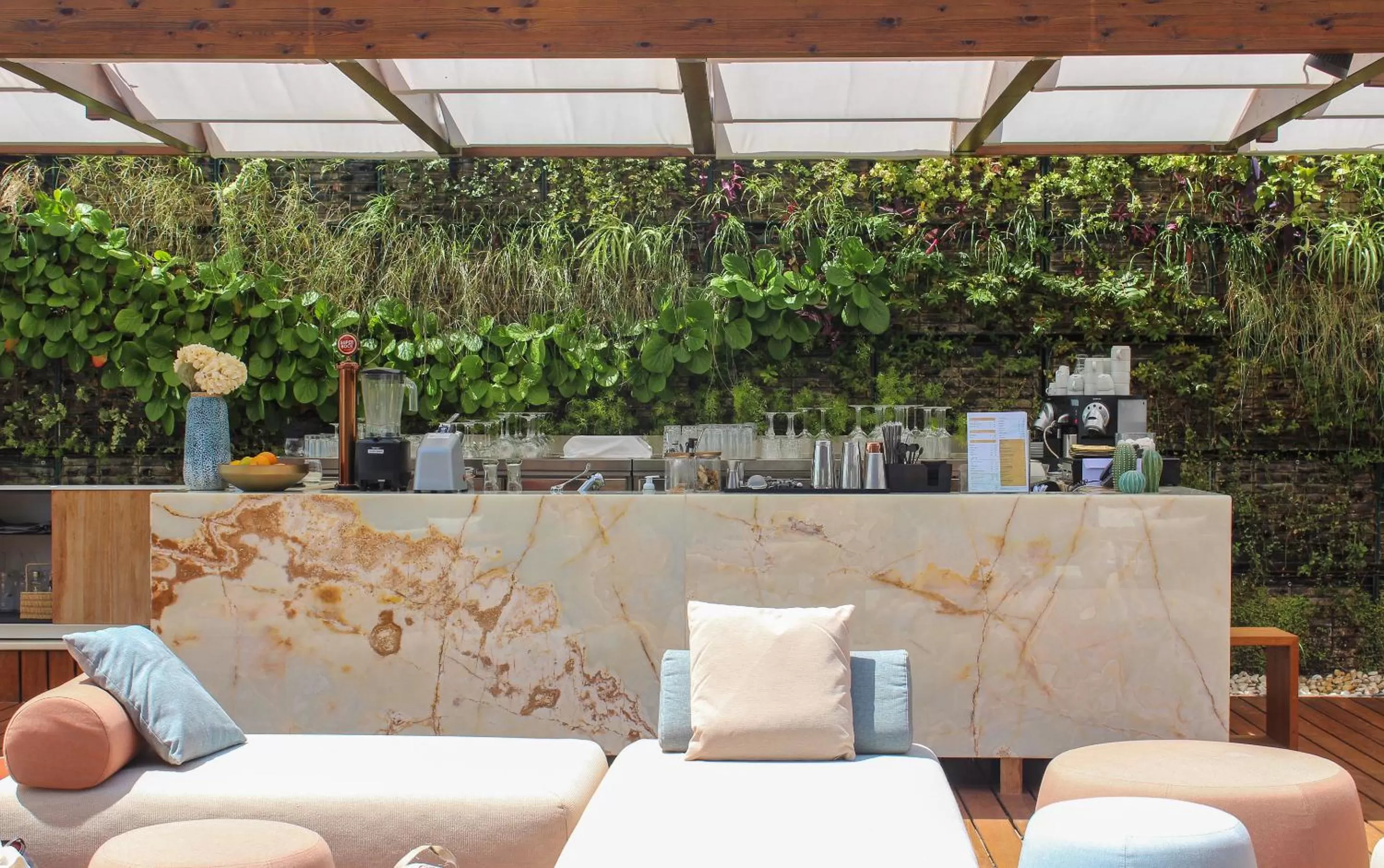 Garden in Lux Lisboa Park