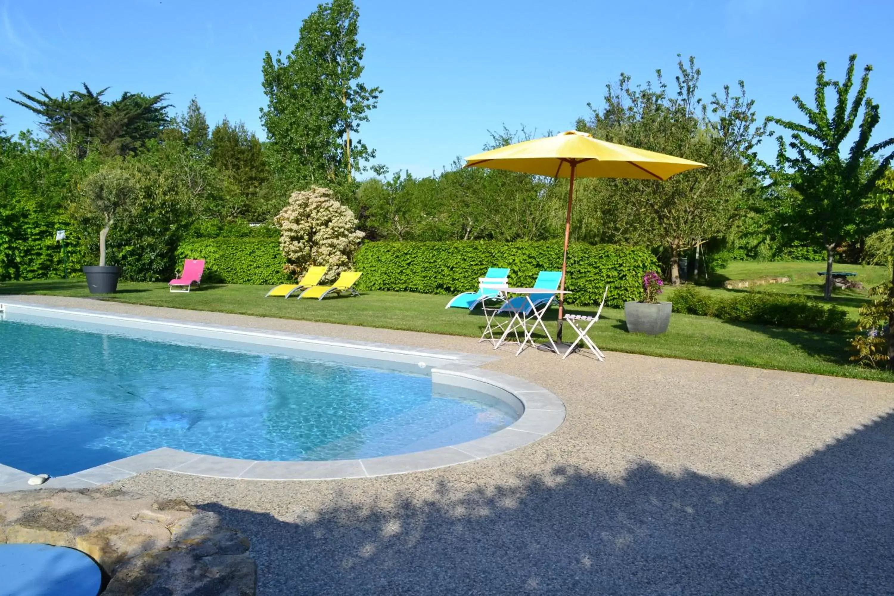 Pool view, Swimming Pool in L'instant bleu