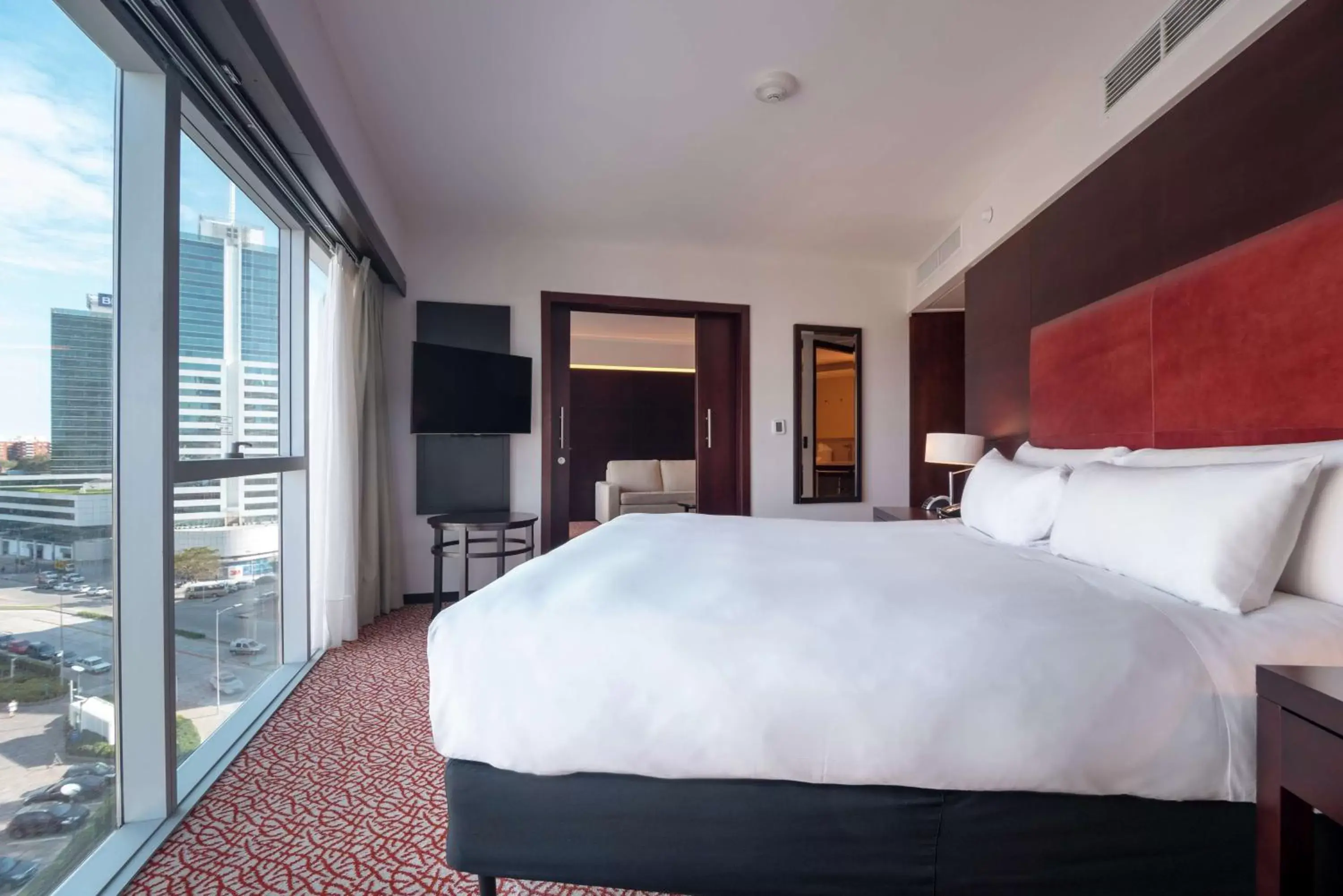 Bed in Hilton Garden Inn Montevideo Bed in Hilton Garden Inn Montevideo