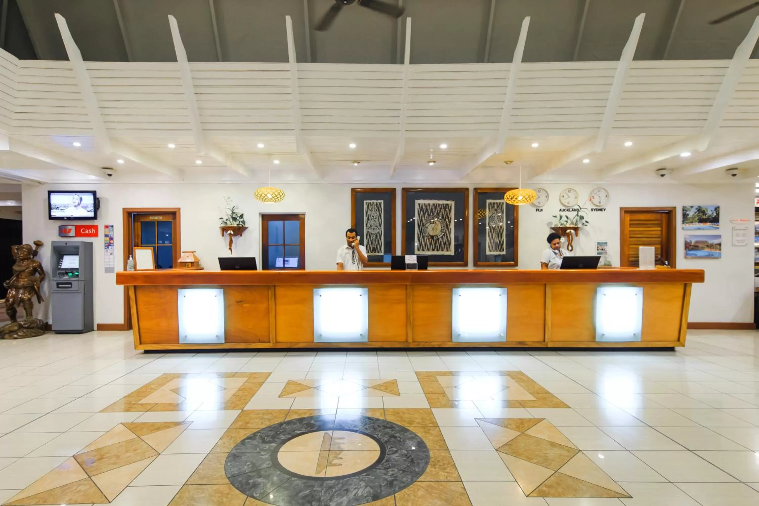 Lobby or reception in Tanoa International Hotel