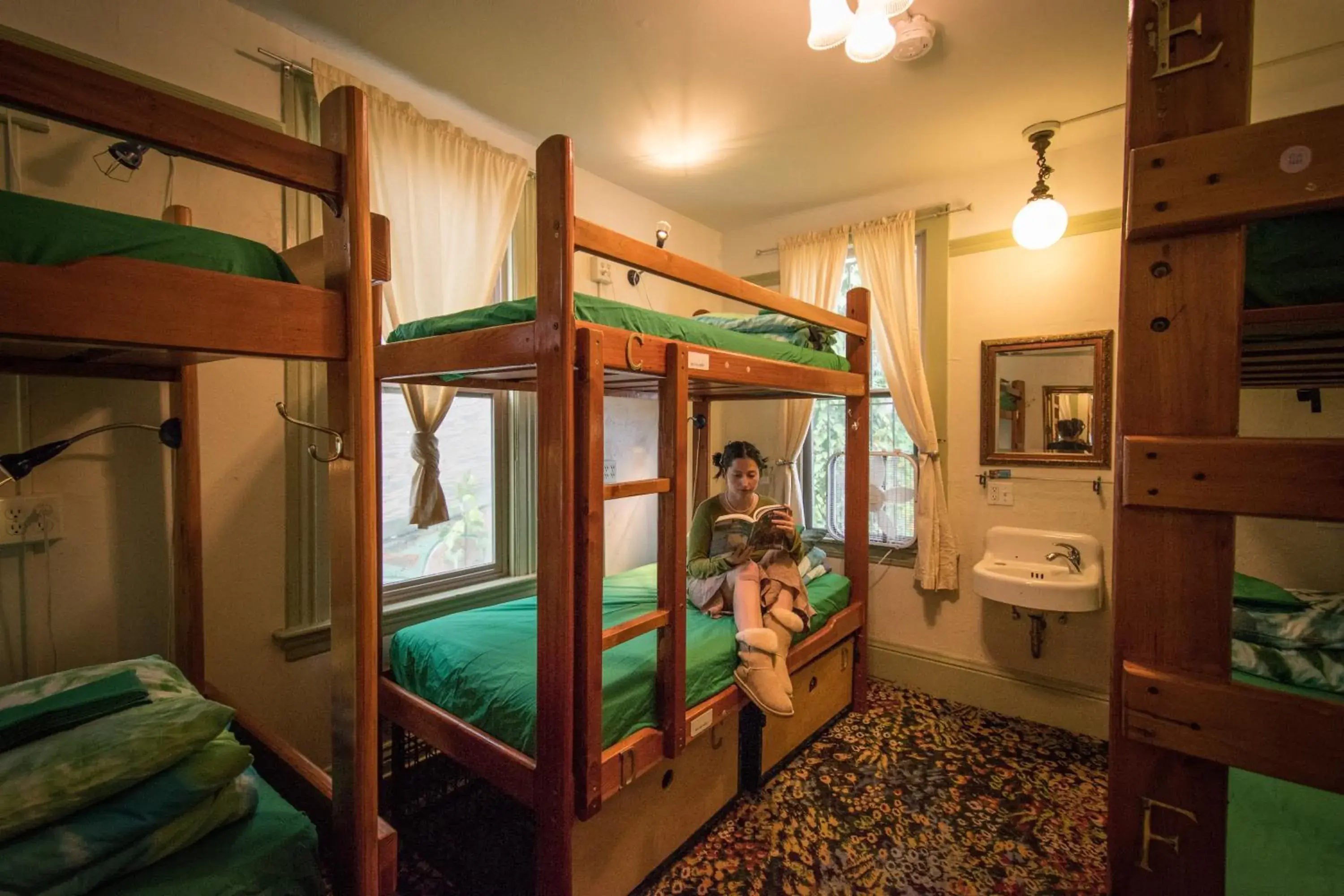 Bunk Bed in Green Tortoise Hostel