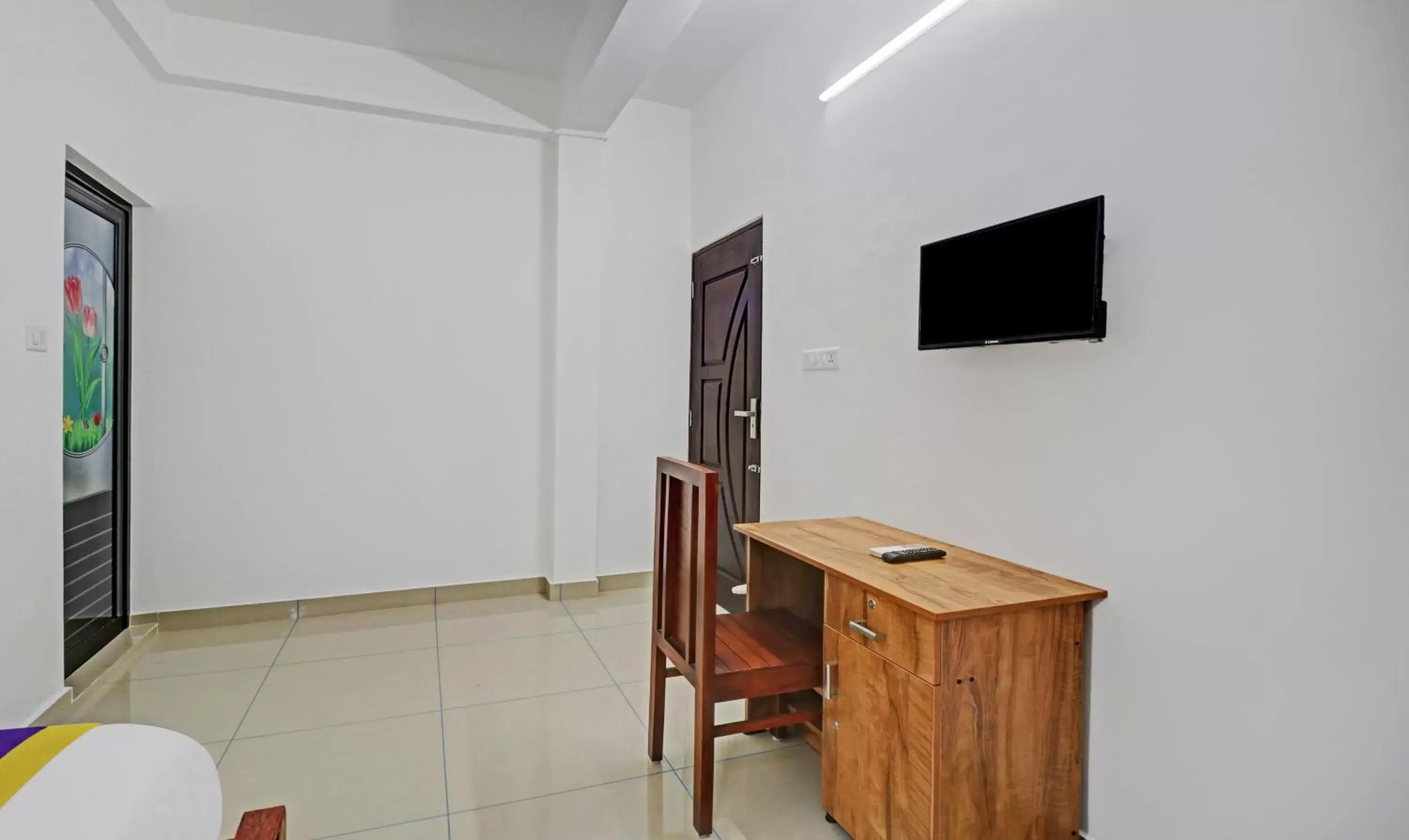 TV/Entertainment Center in Treebo Trend Nirupama Apartment