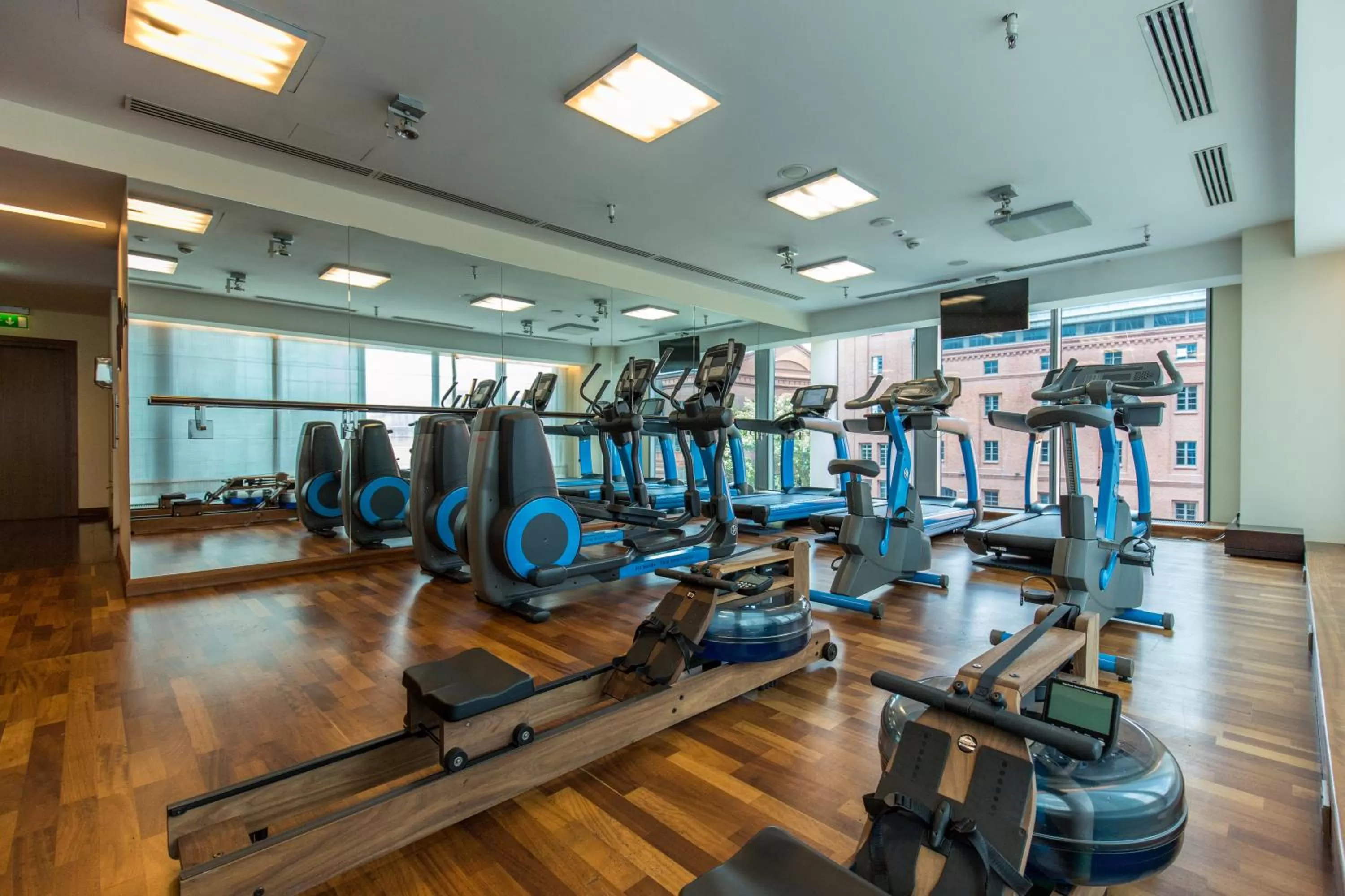 Fitness centre/facilities in Andersia Hotel & Spa Poznan, a member of Radisson Individuals