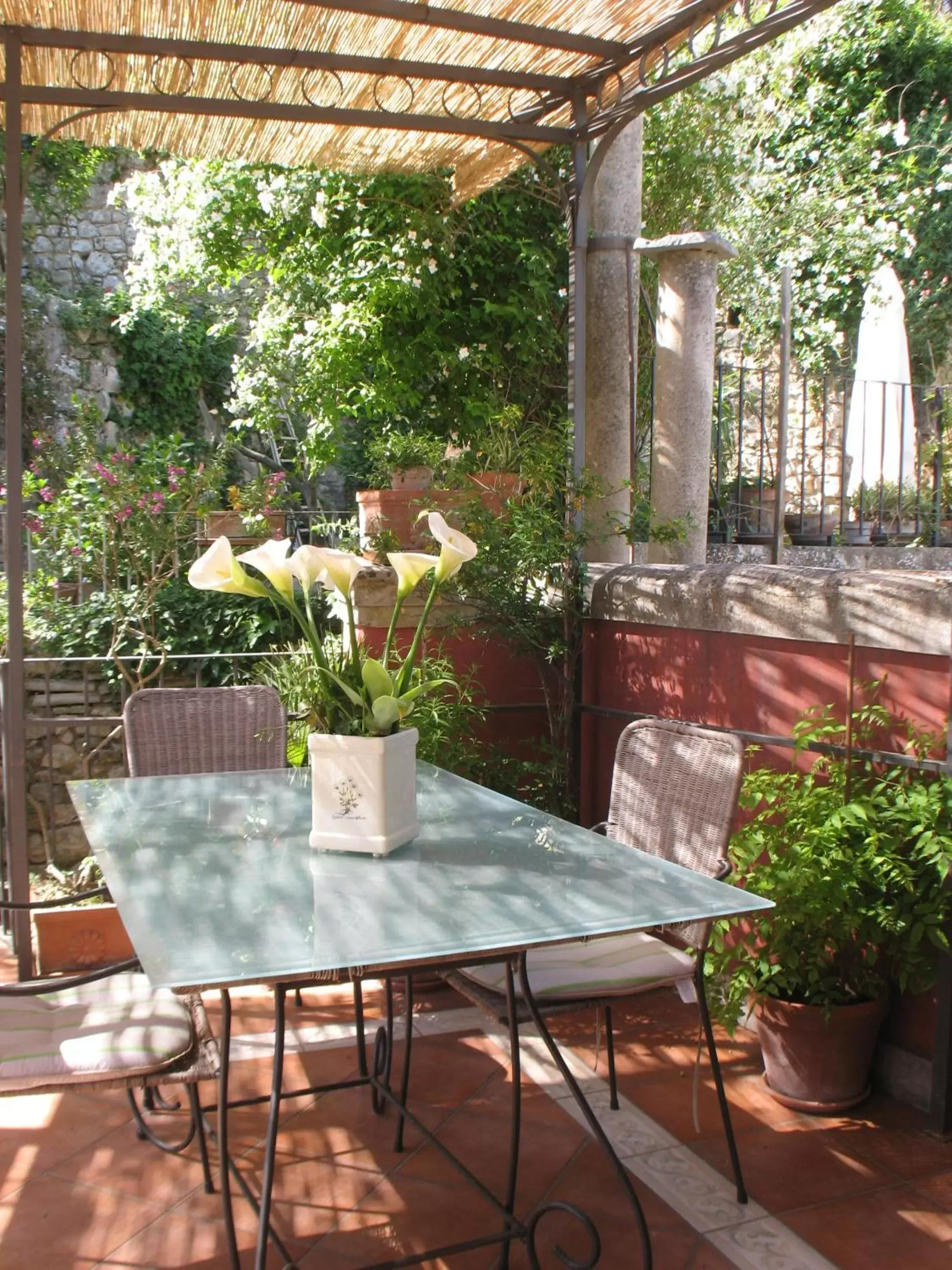 Balcony/Terrace in B&B L'Orto Sul Tetto