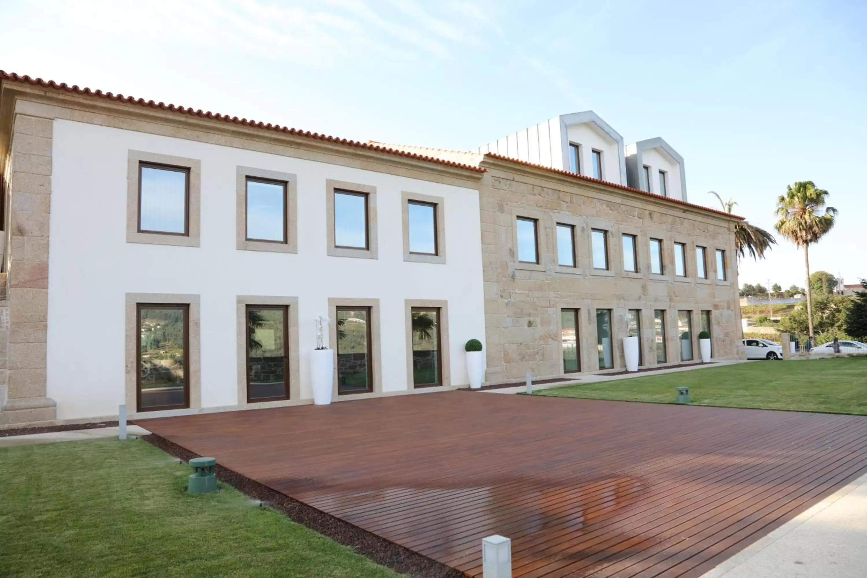 Balcony/Terrace, Property Building in Hotel Rural Quinta das Quintães