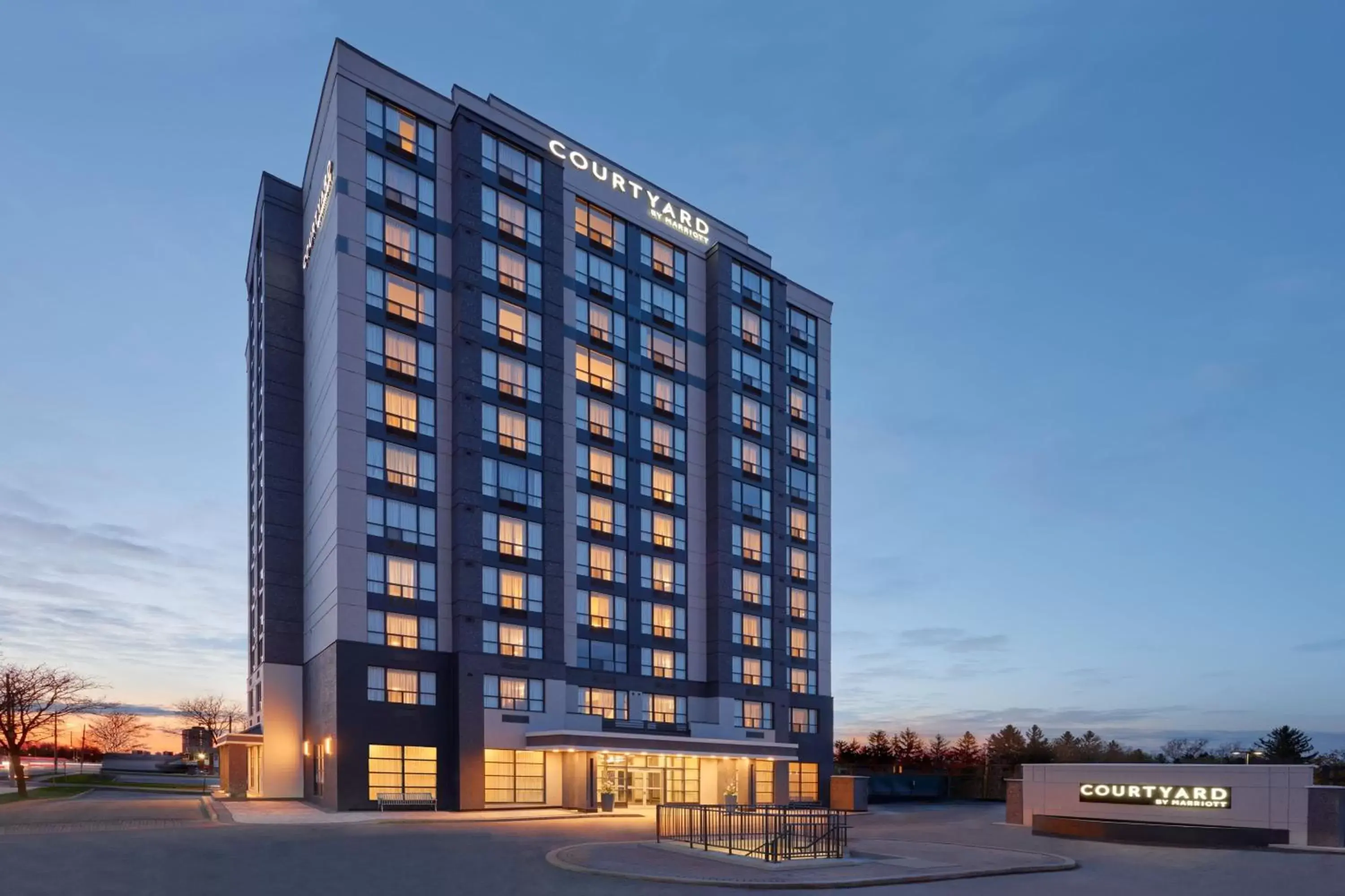 Property Building in Courtyard by Marriott Kitchener