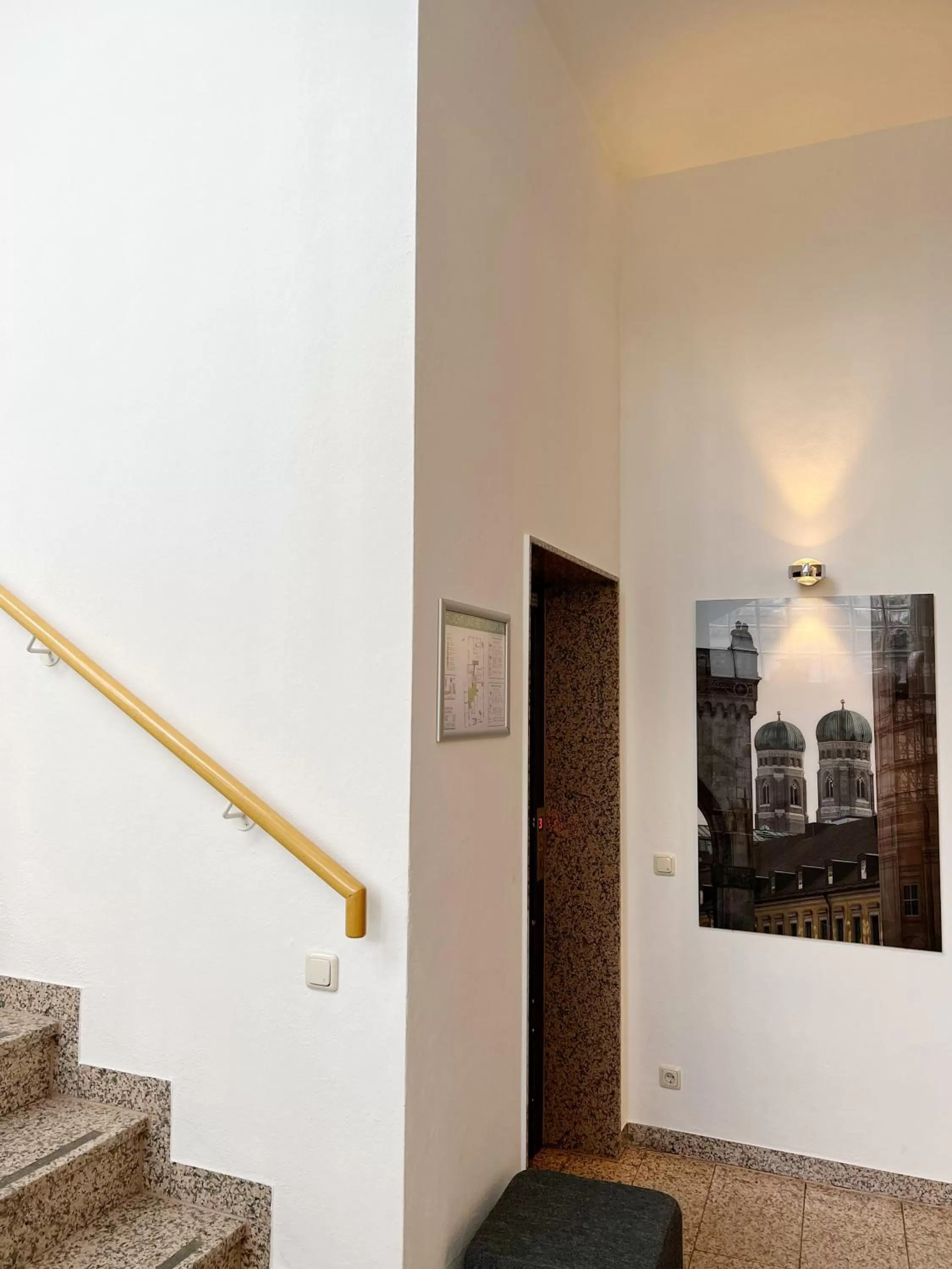 Decorative detail in Hotel Prinz