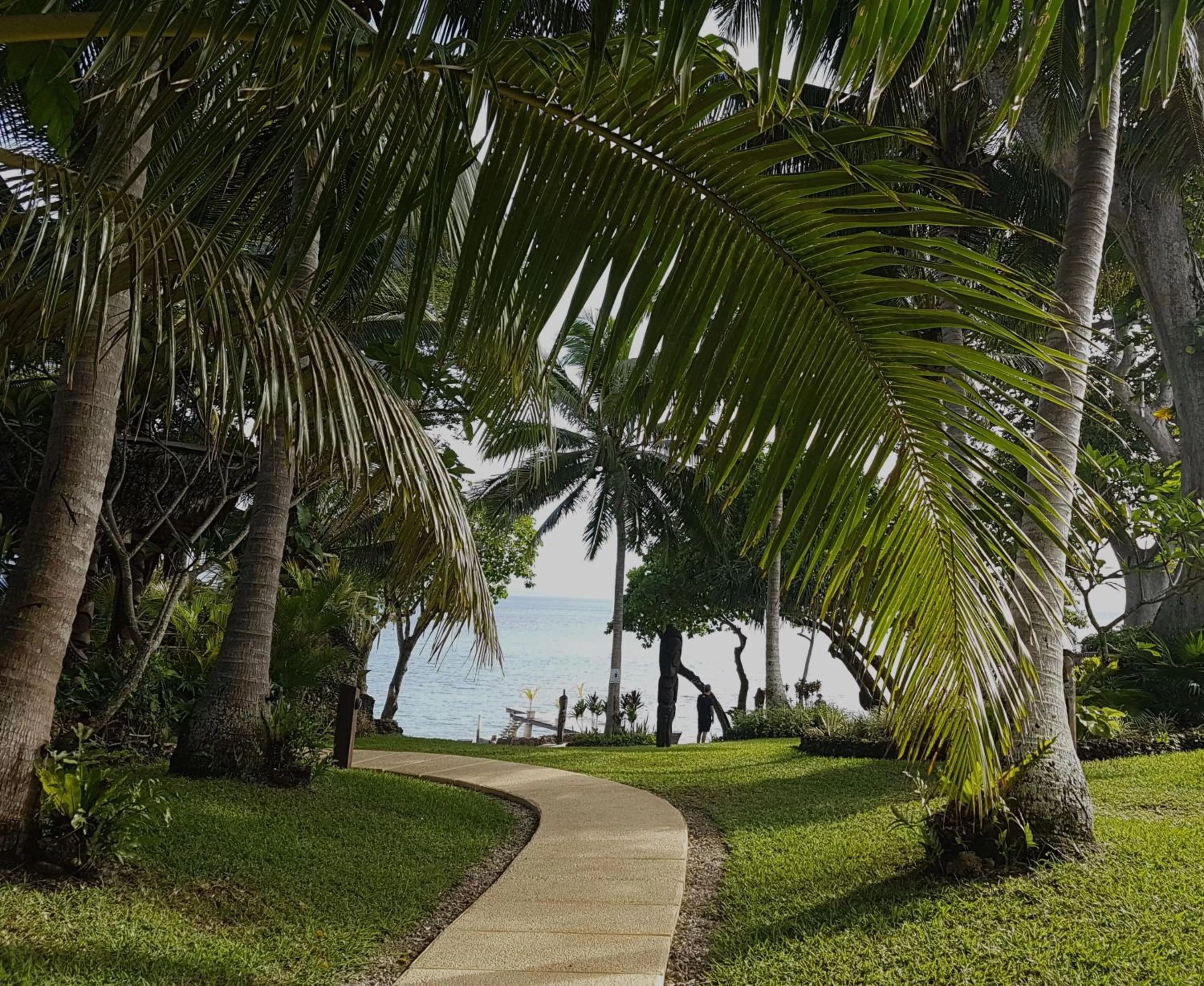 Garden in Paradise Cove Resort