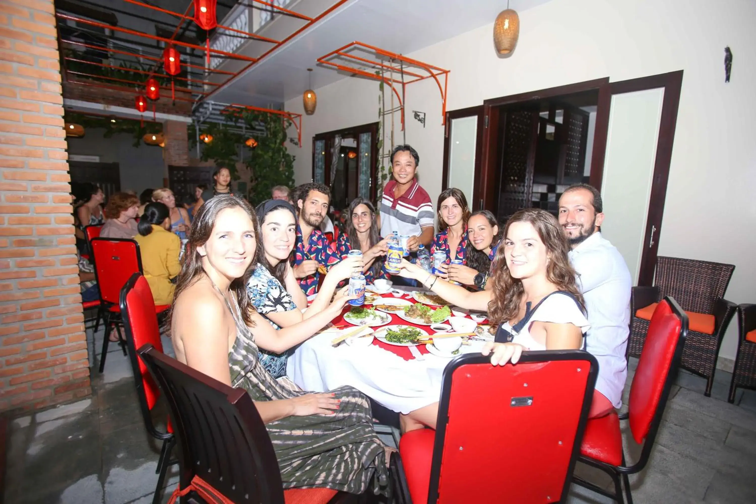 Dinner, Family in Pham Gia Boutique Villa