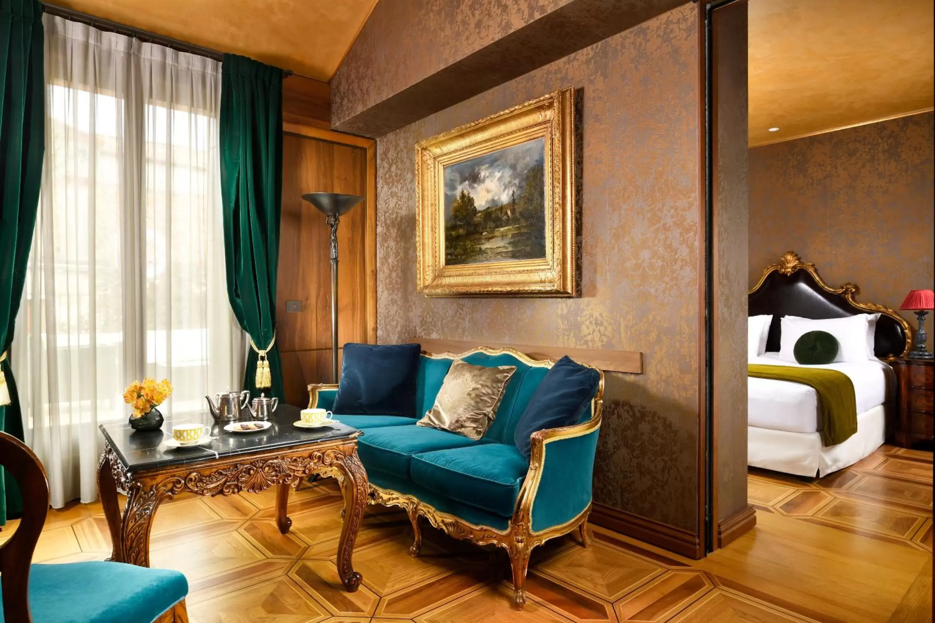Living room, Seating Area in Palazzo Venart Luxury Hotel