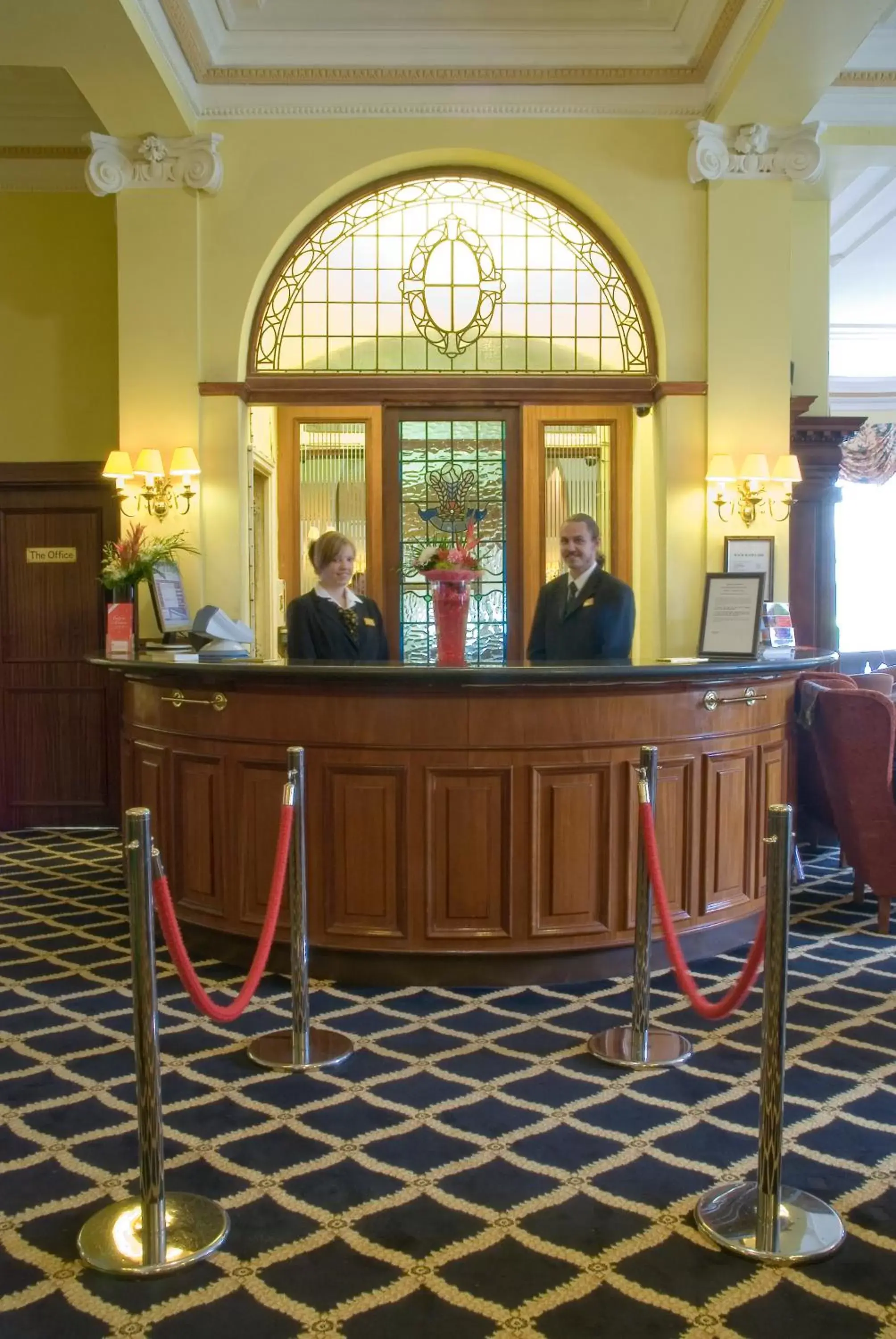 Staff in Prince Of Wales Hotel