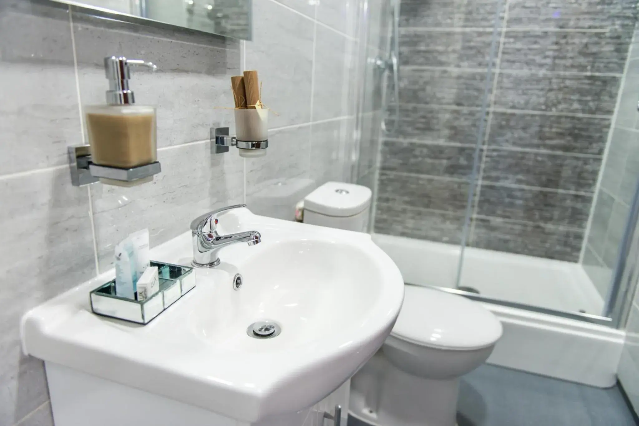 Bathroom in Meridian Serviced Apartments