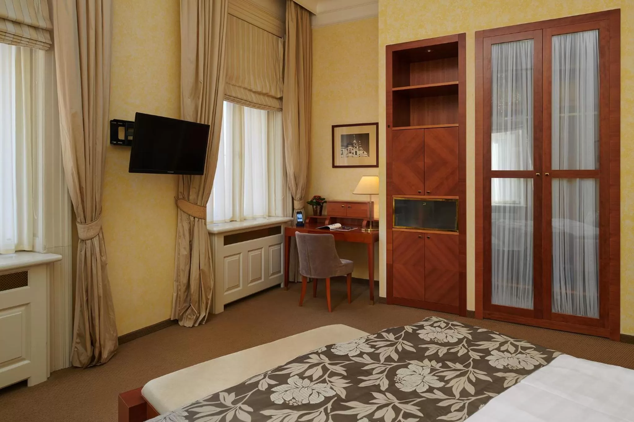 Photo of the whole room, Bed in Ventana Hotel Prague