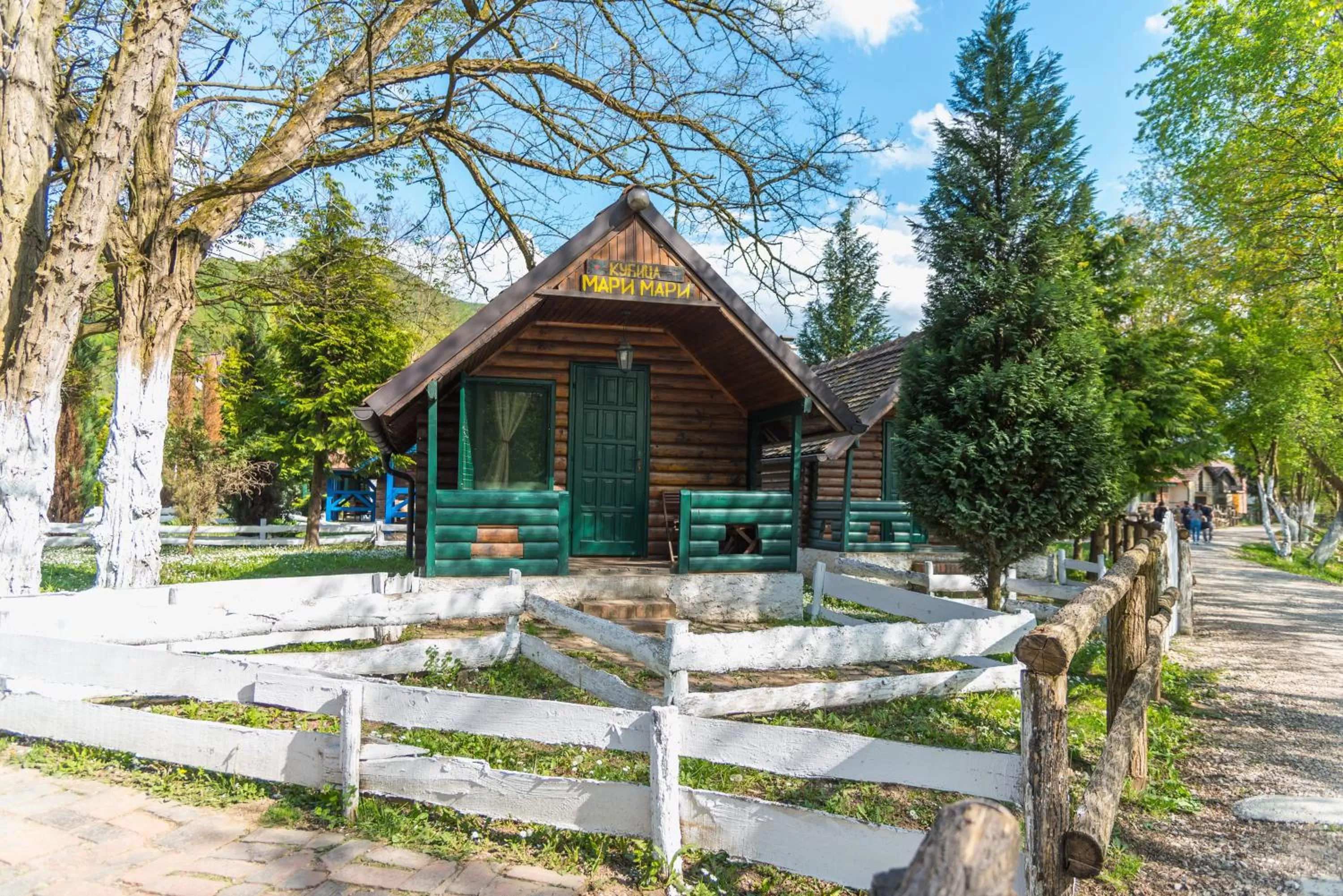 Property building in B&B Etno Village Sunčana Reka