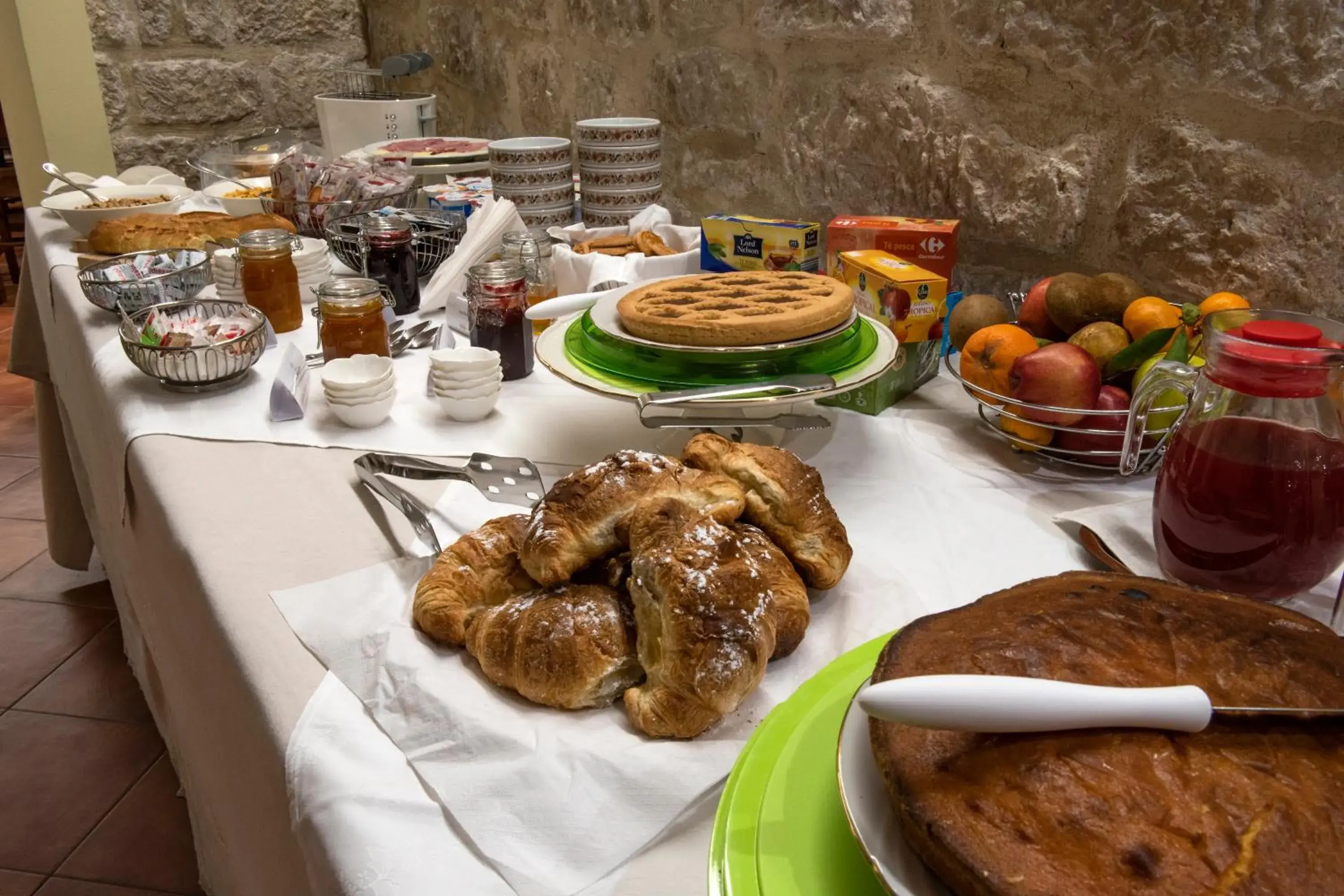 Buffet breakfast, Breakfast in Hotel Residenza Petra