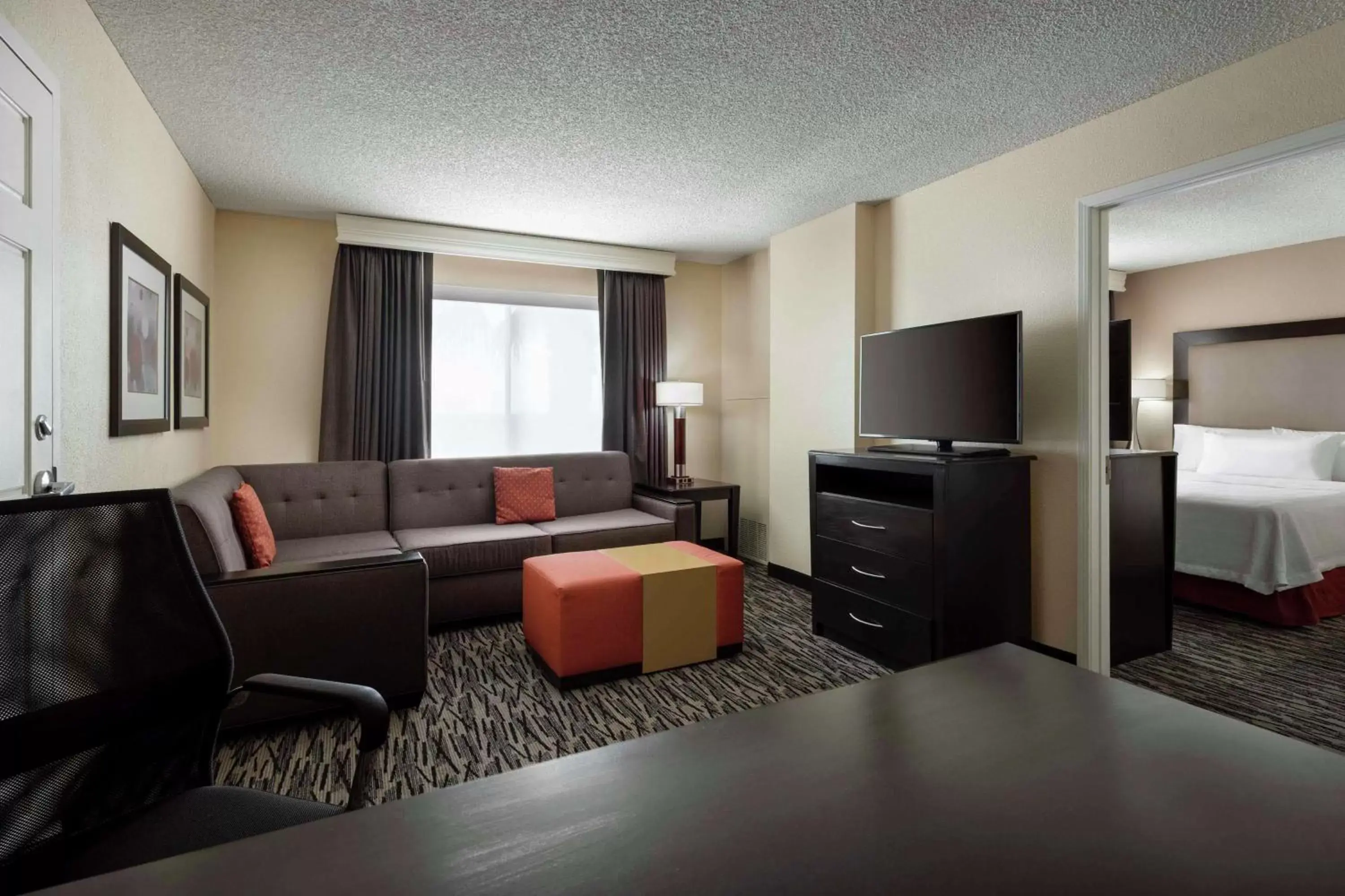 Living room, Seating Area in Homewood Suites by Hilton-Anaheim