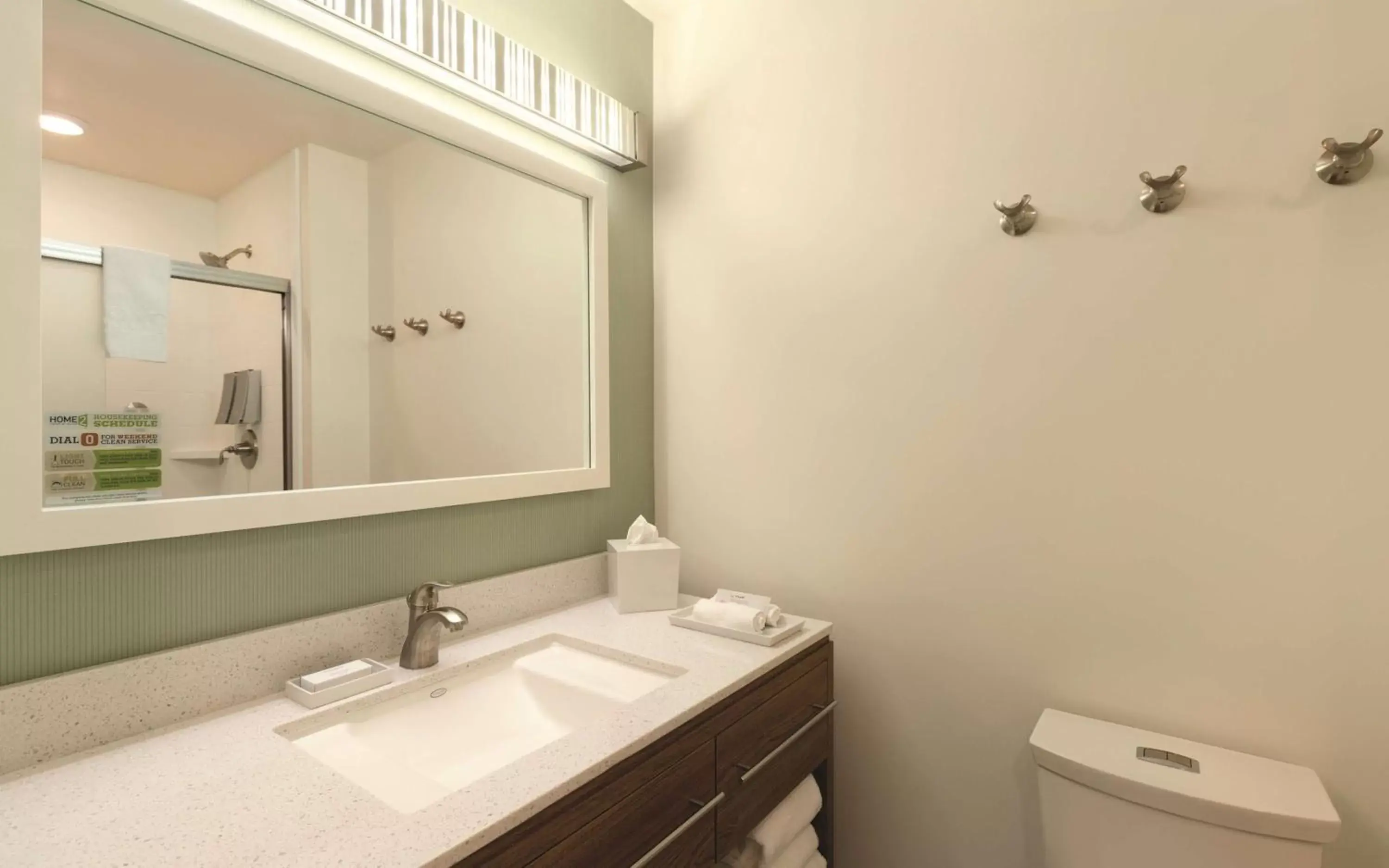 Bathroom in Home2 Suites by Hilton Bellingham Bathroom in Home2 Suites by Hilton Bellingham