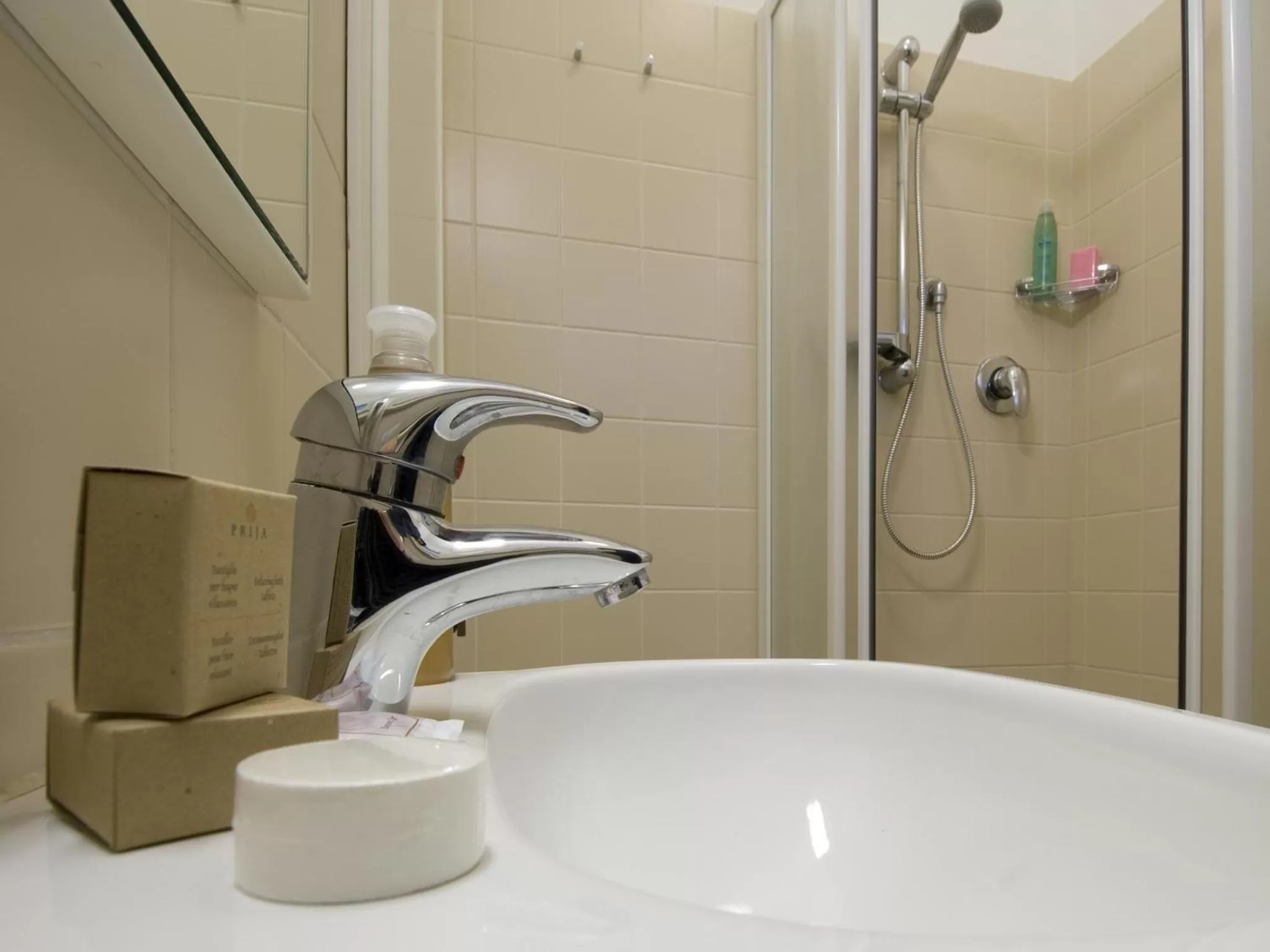 Shower in Hotel Nives