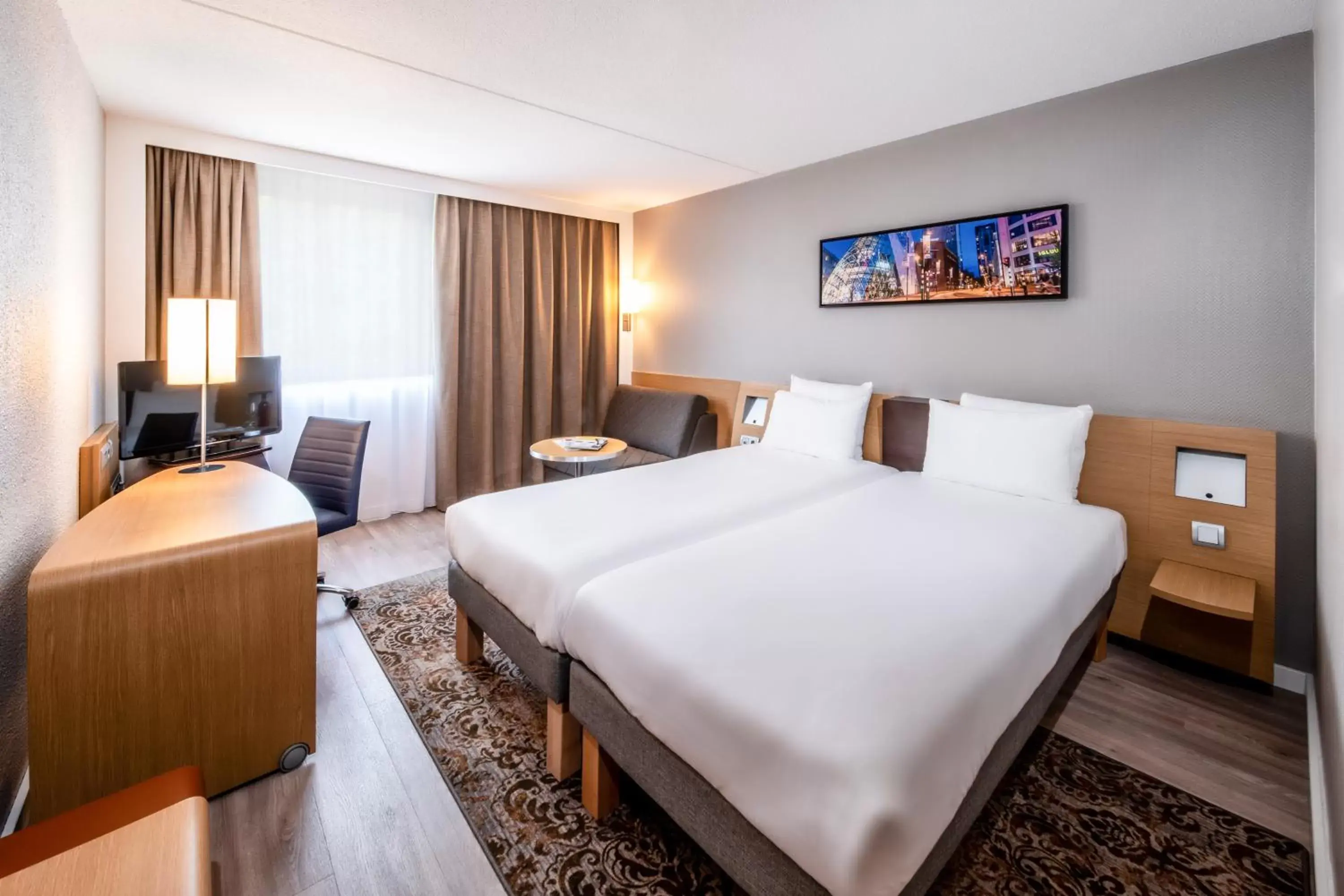 Bed in Novotel Rotterdam - Schiedam