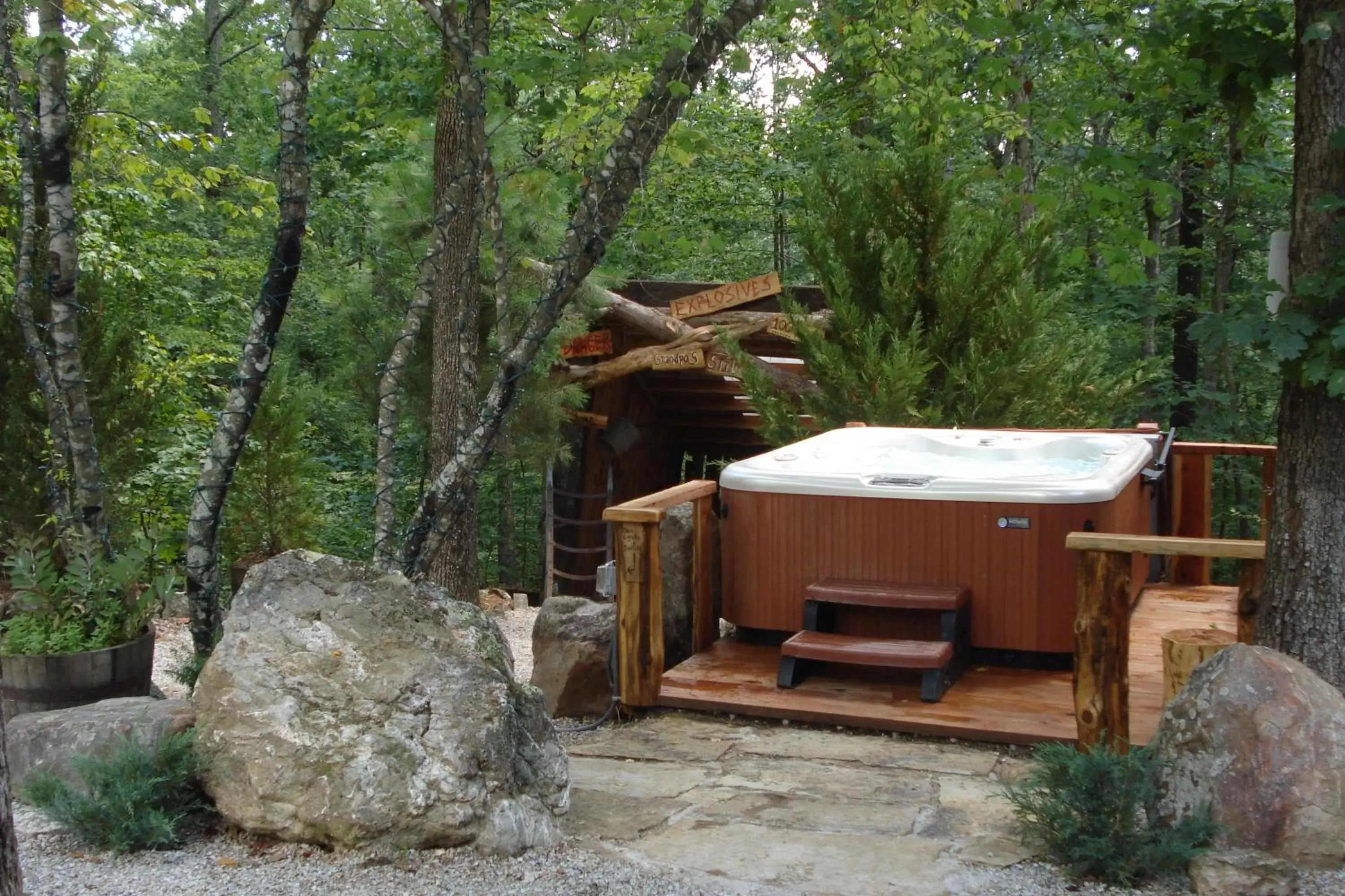 Natural landscape, Spa/Wellness in Fox Pass Cabins