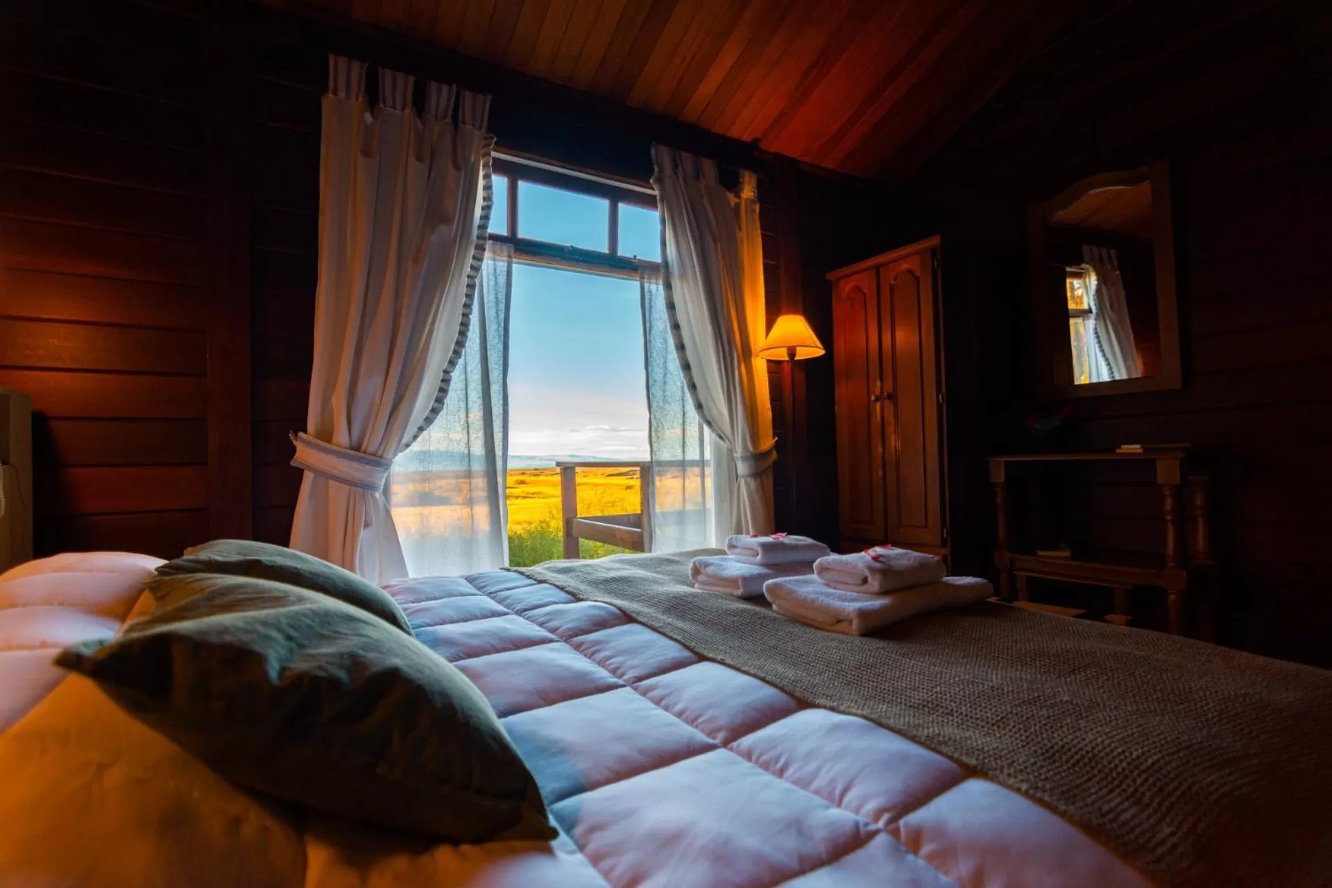 Bed in Hostería El Galpón Del Glaciar