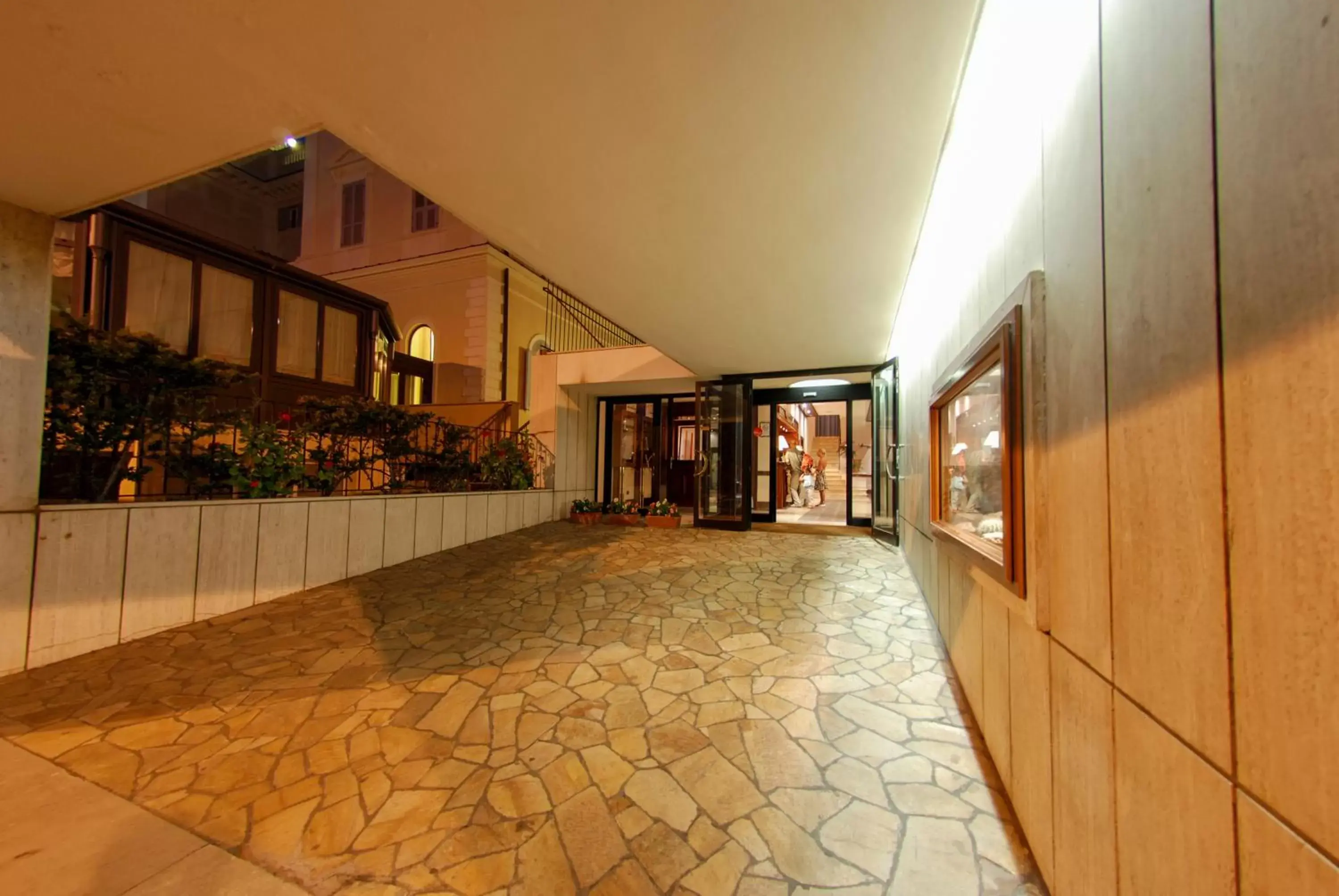 Facade/entrance in Hotel Mediterraneo