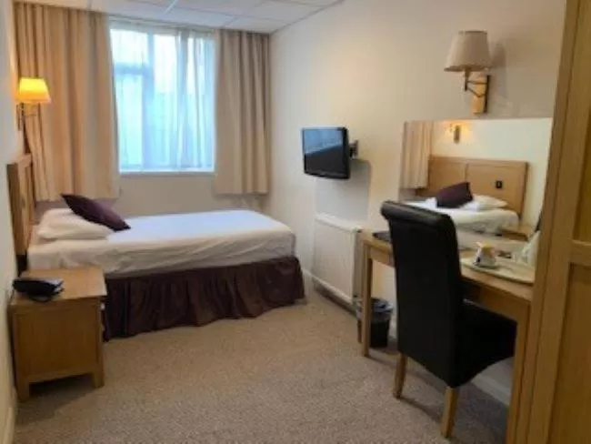 Bedroom, Bed in The Diplomat Hotel Restaurant & Spa