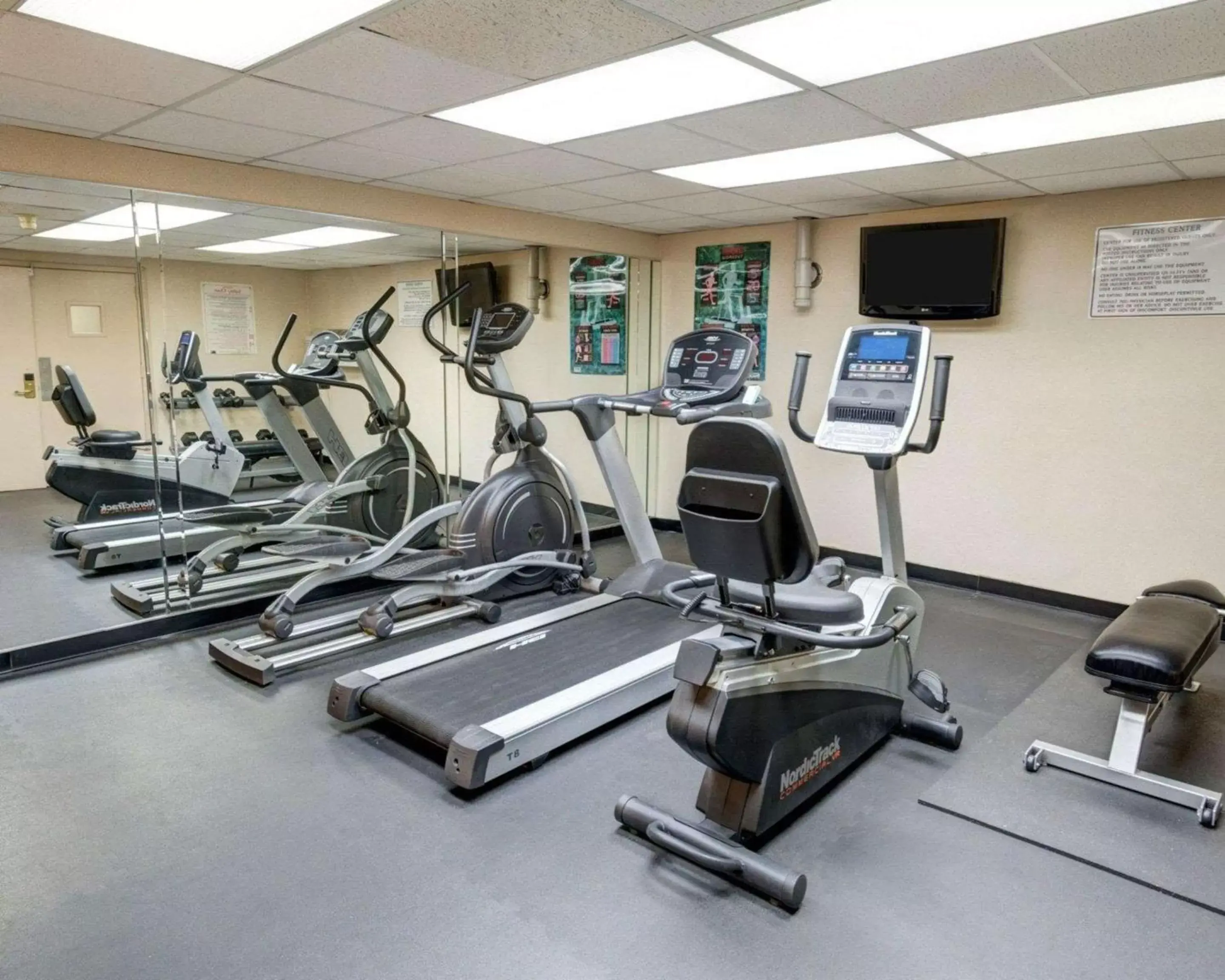 Fitness centre/facilities, Fitness Center/Facilities in Quality Inn Near Ft. Meade