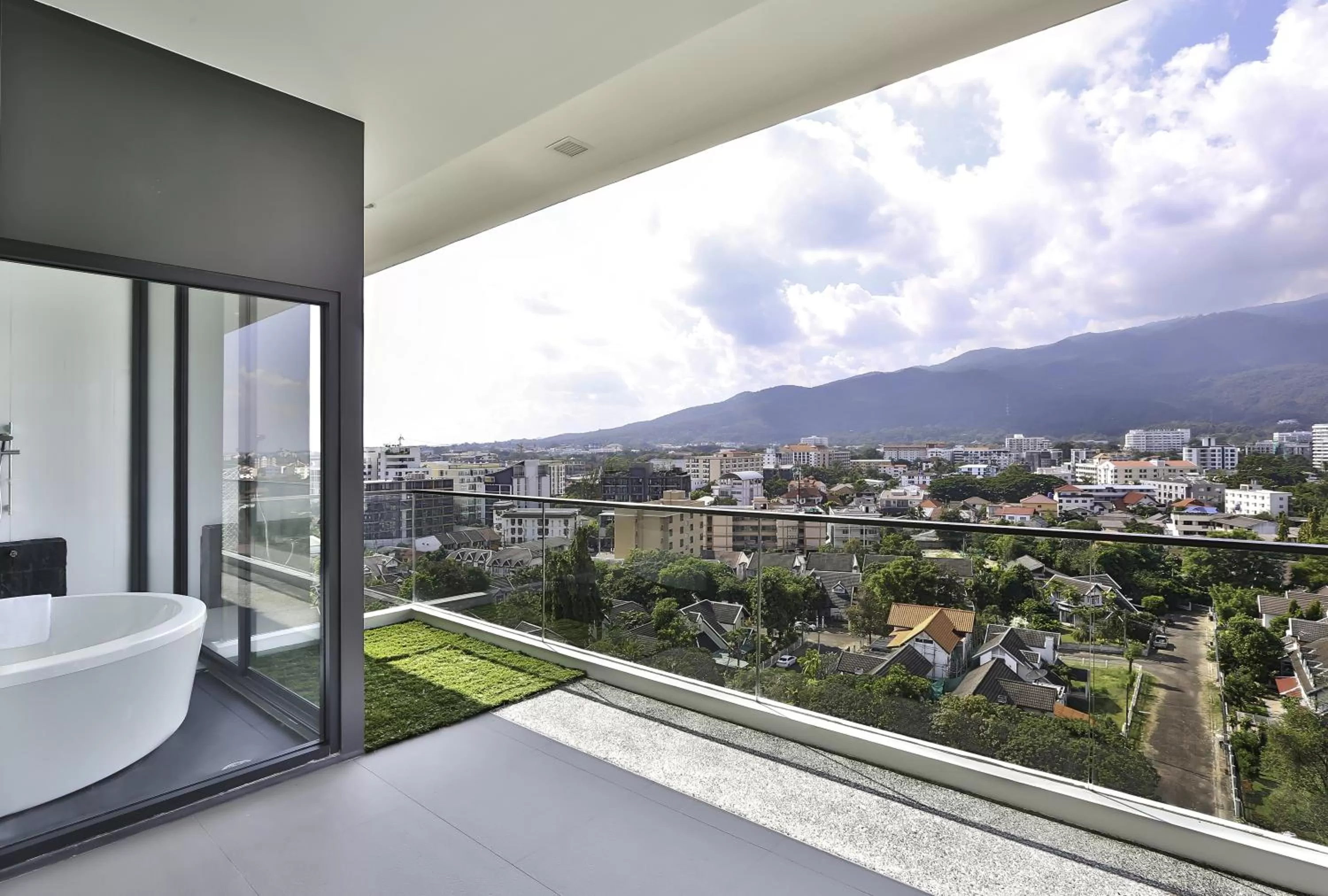 Balcony/Terrace in Eastin Tan Hotel Chiang Mai