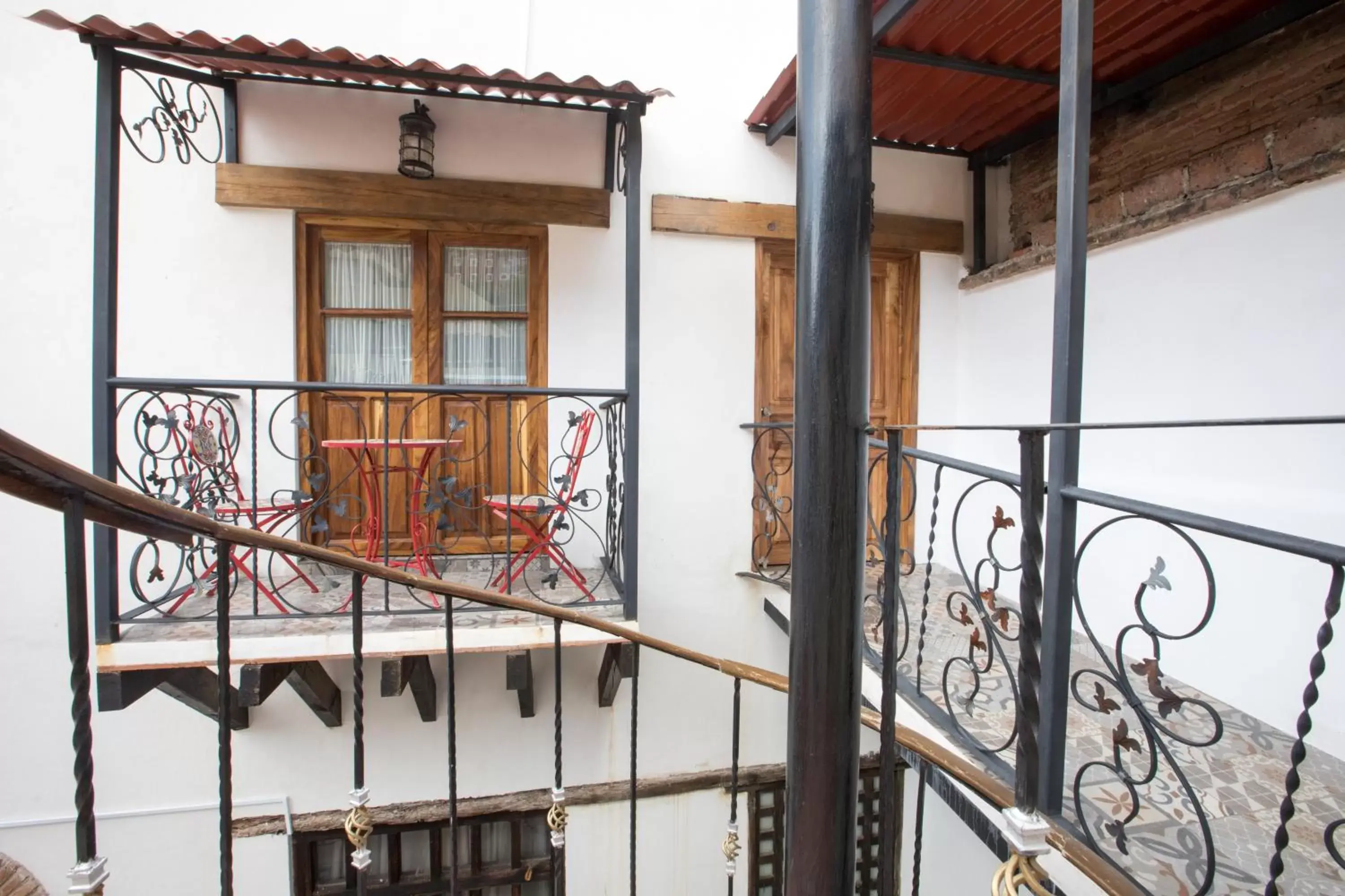 Balcony/Terrace in Hotel Casa Sangre de Cristo