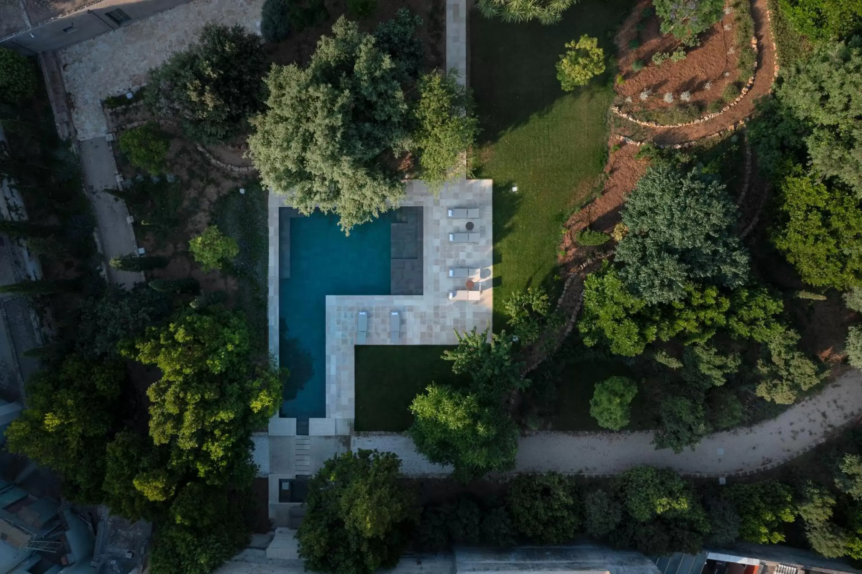 Bird's eye view in Palazzo Donna Elisabetta