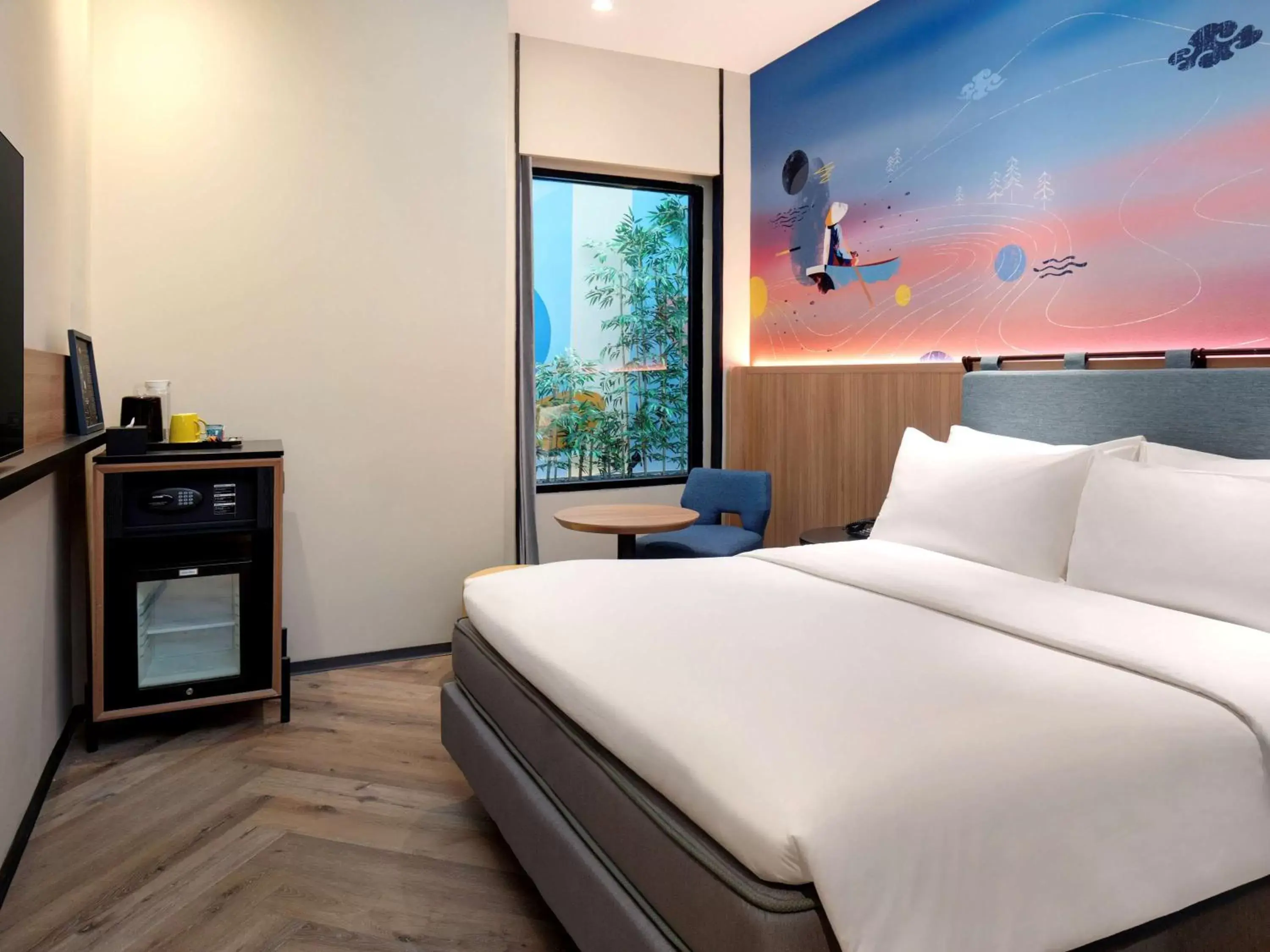 Bedroom, Bed in ibis Styles Semarang Simpang Lima