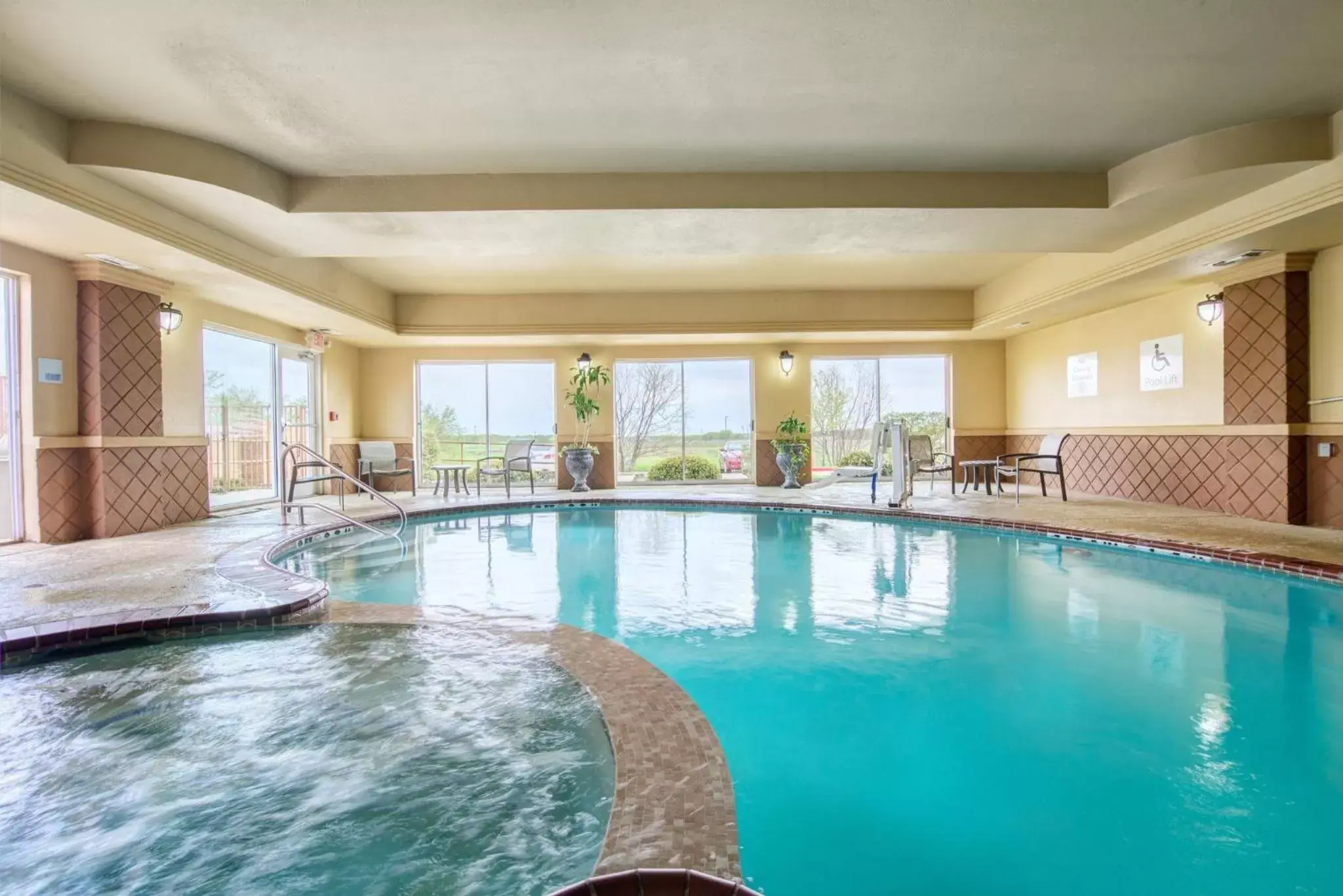Swimming Pool in Holiday Inn Express Hotel & Suites Terrell, an IHG Hotel