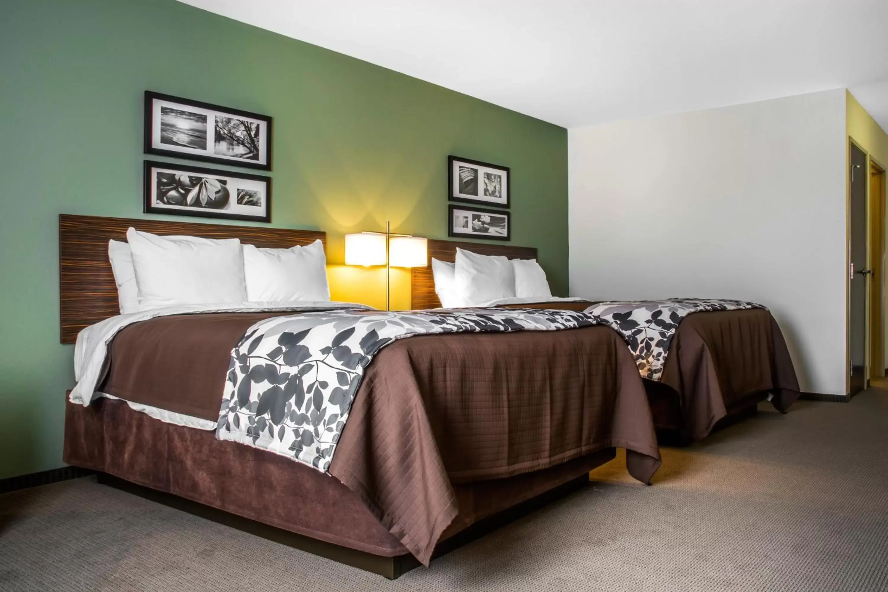 Bedroom, Room Photo in Sleep Inn & Suites East Syracuse