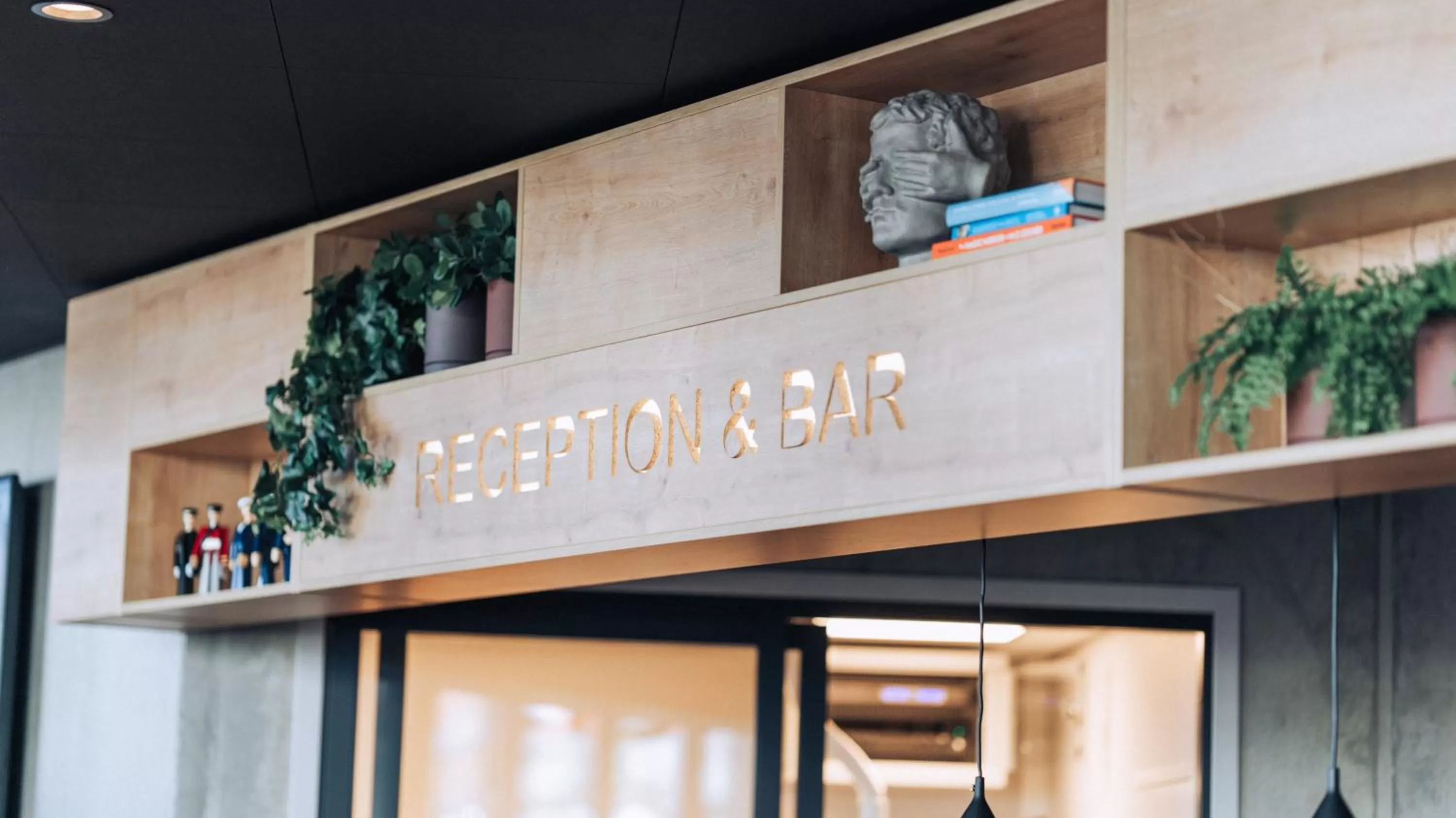 Lobby or reception in Smarthotel Bodø