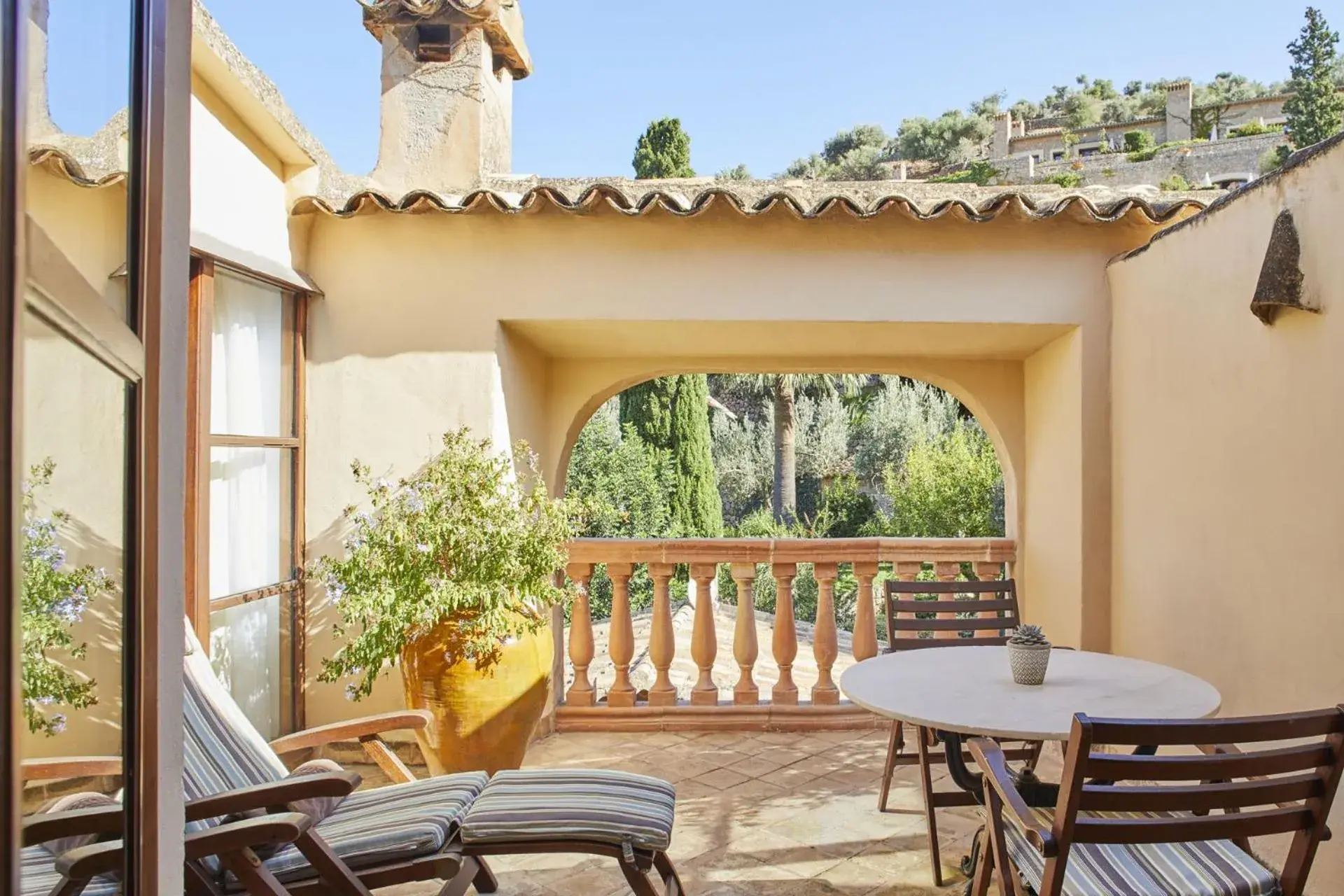 Patio in La Residencia, A Belmond Hotel, Mallorca