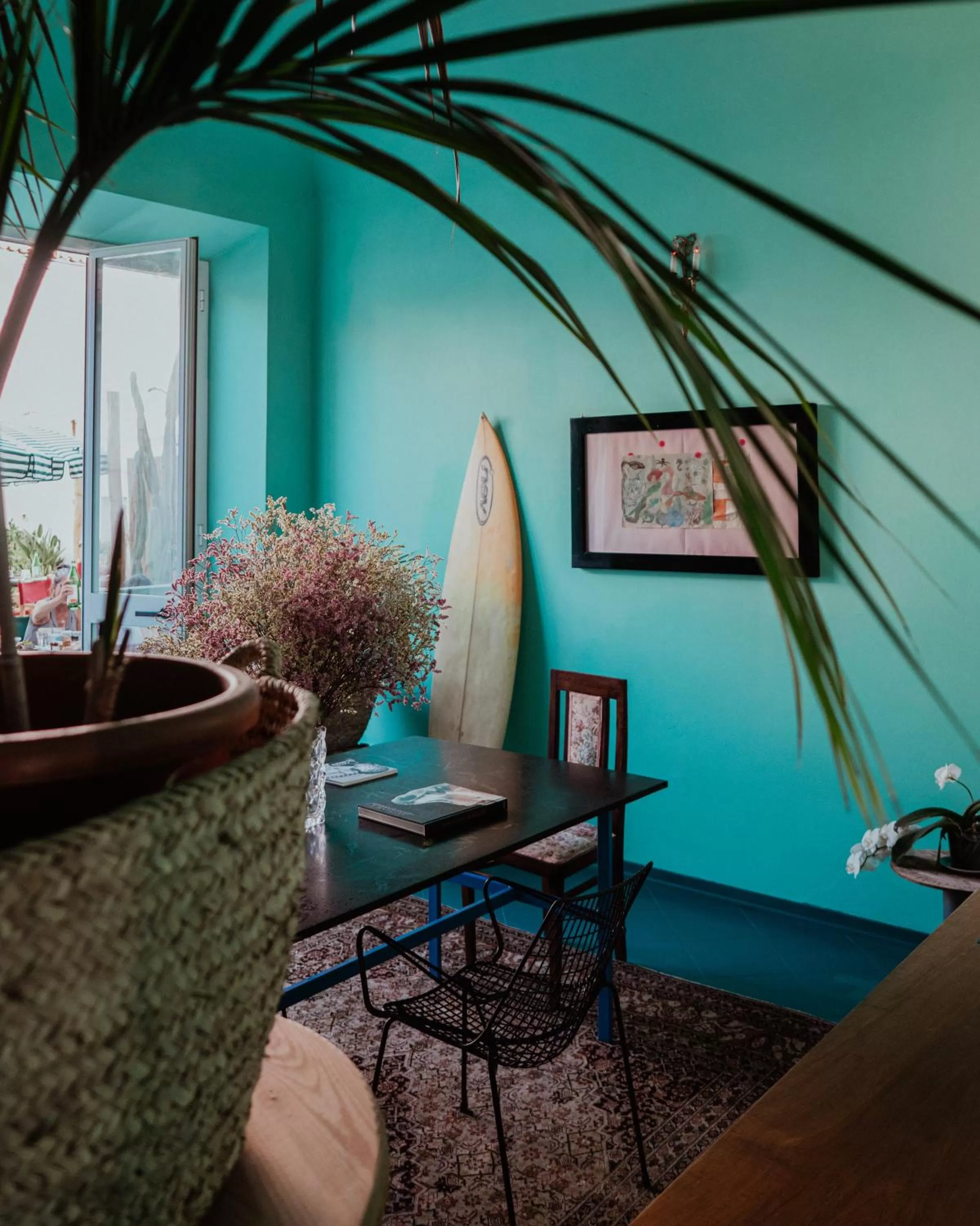 Living room in La Bougainville Tuscan Riviera B&B and Beach Club