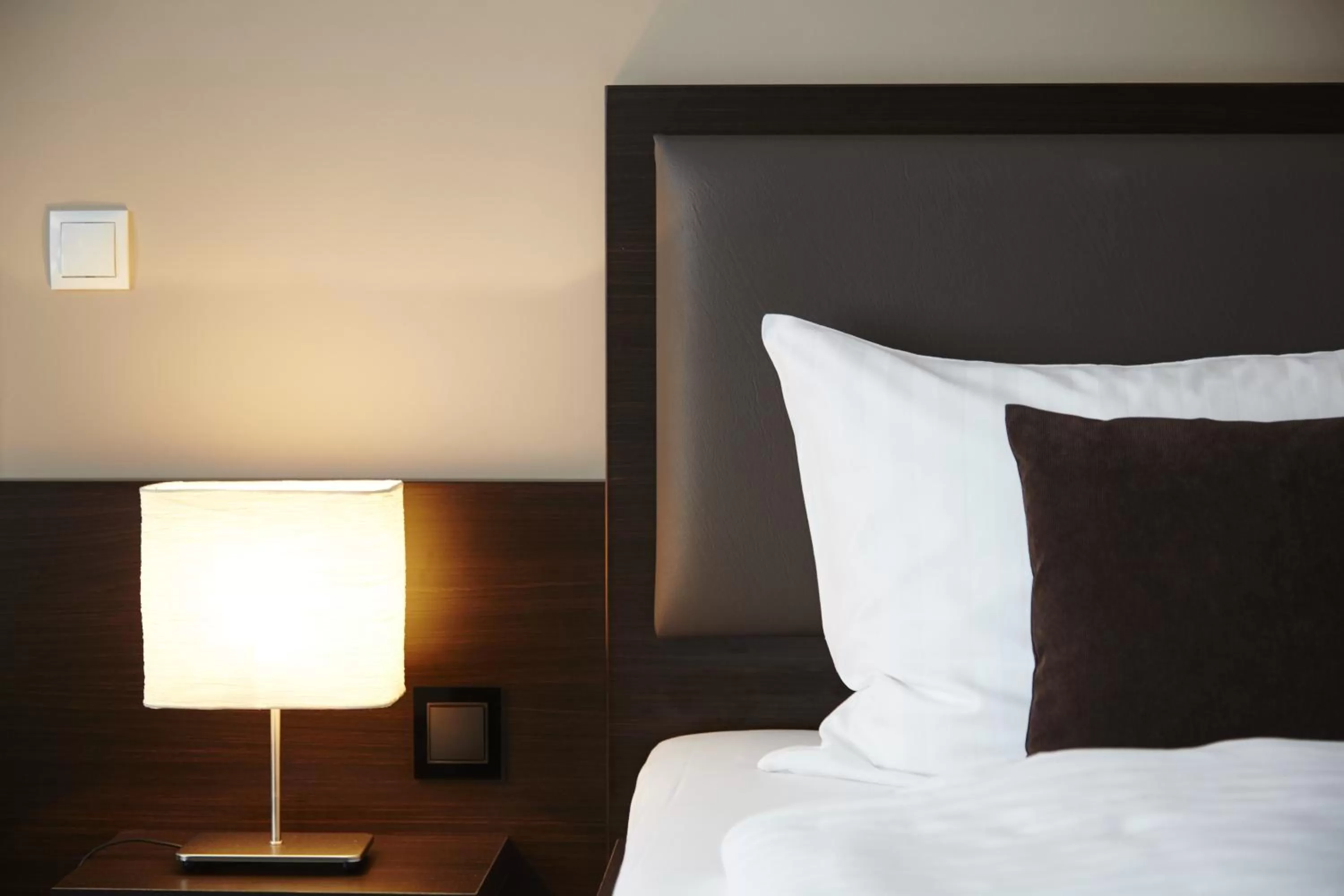 Decorative detail, Bed in nordica Hotel Friesenhof