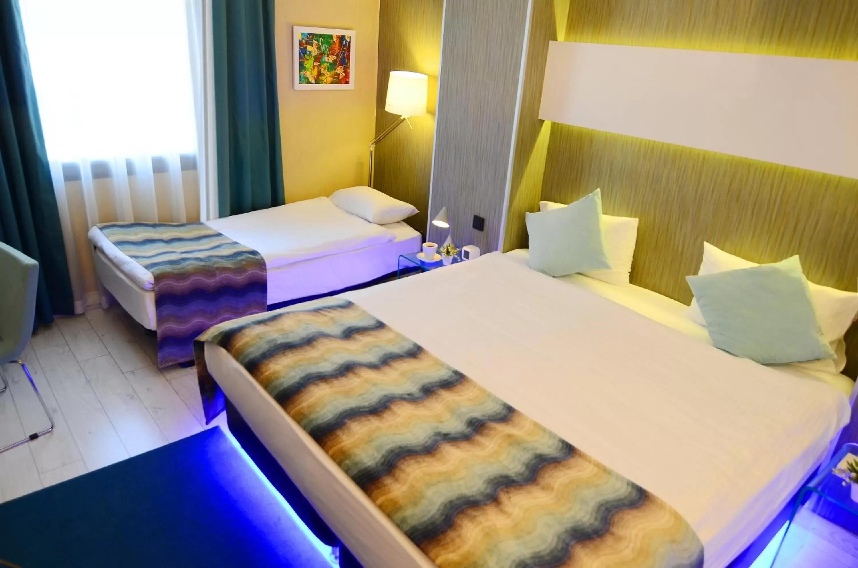 Bed in Tempo Hotel 4Levent