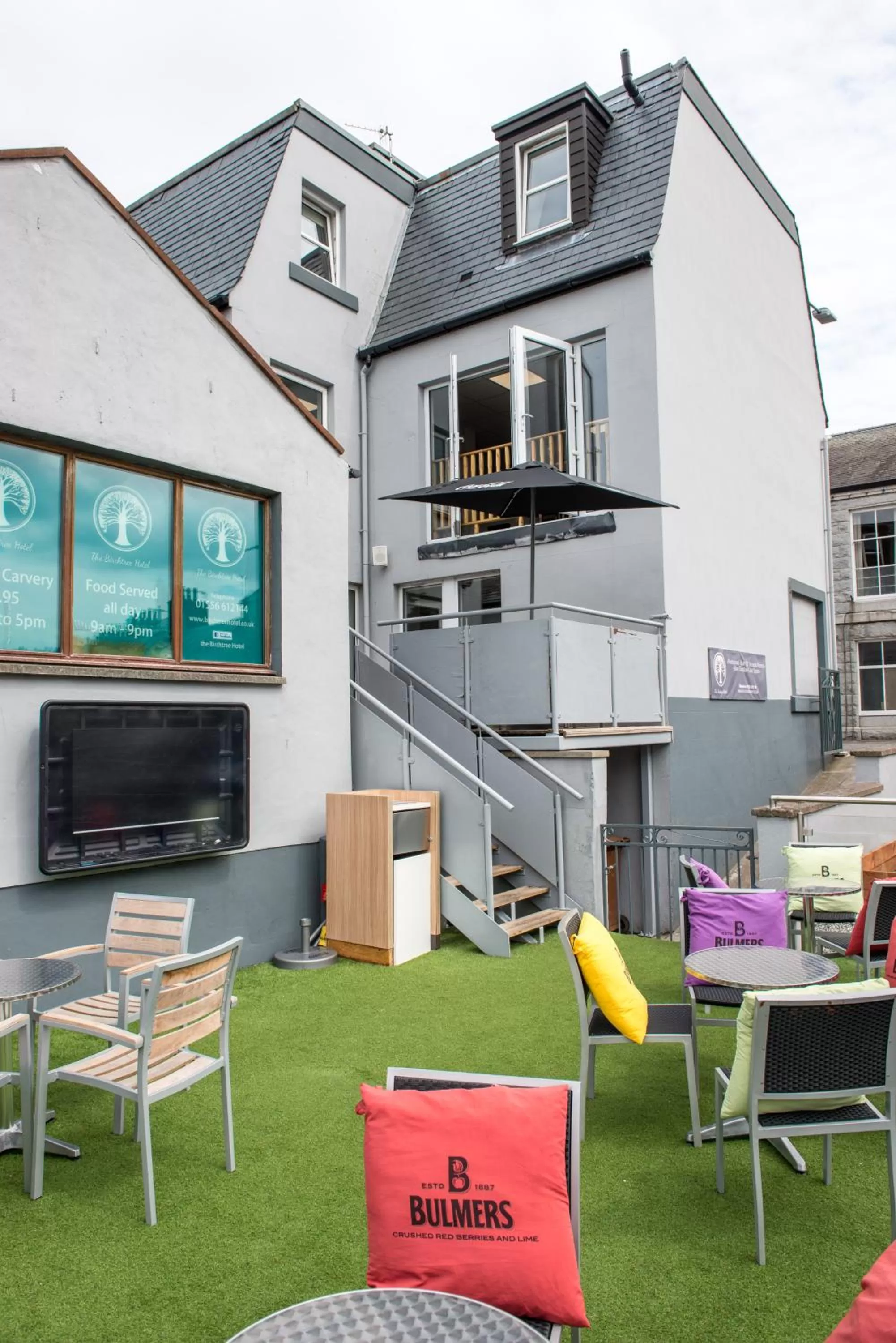 Facade/entrance in The Birchtree Hotel