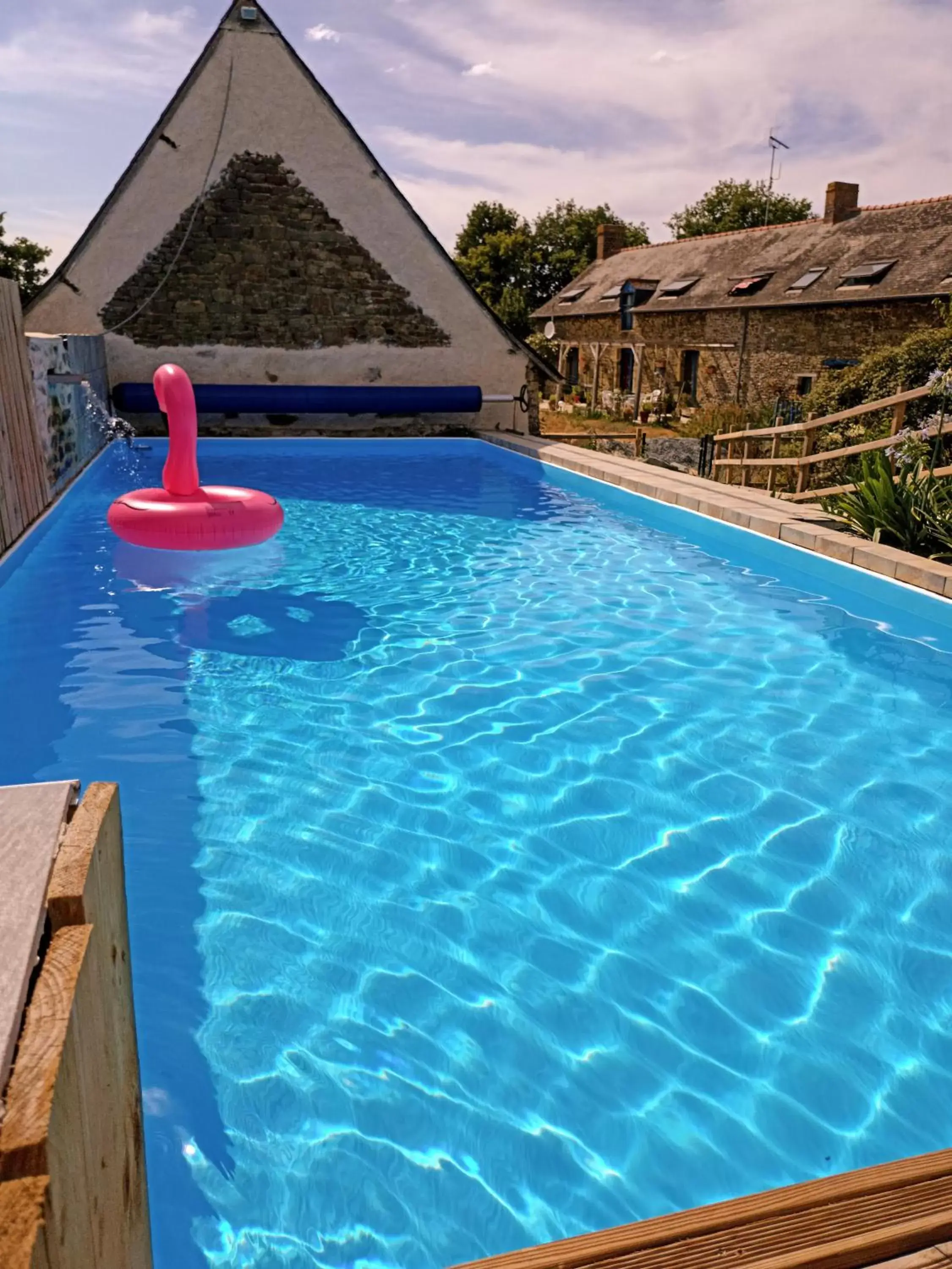 Swimming Pool in Chambre d'Hôte La Boulière