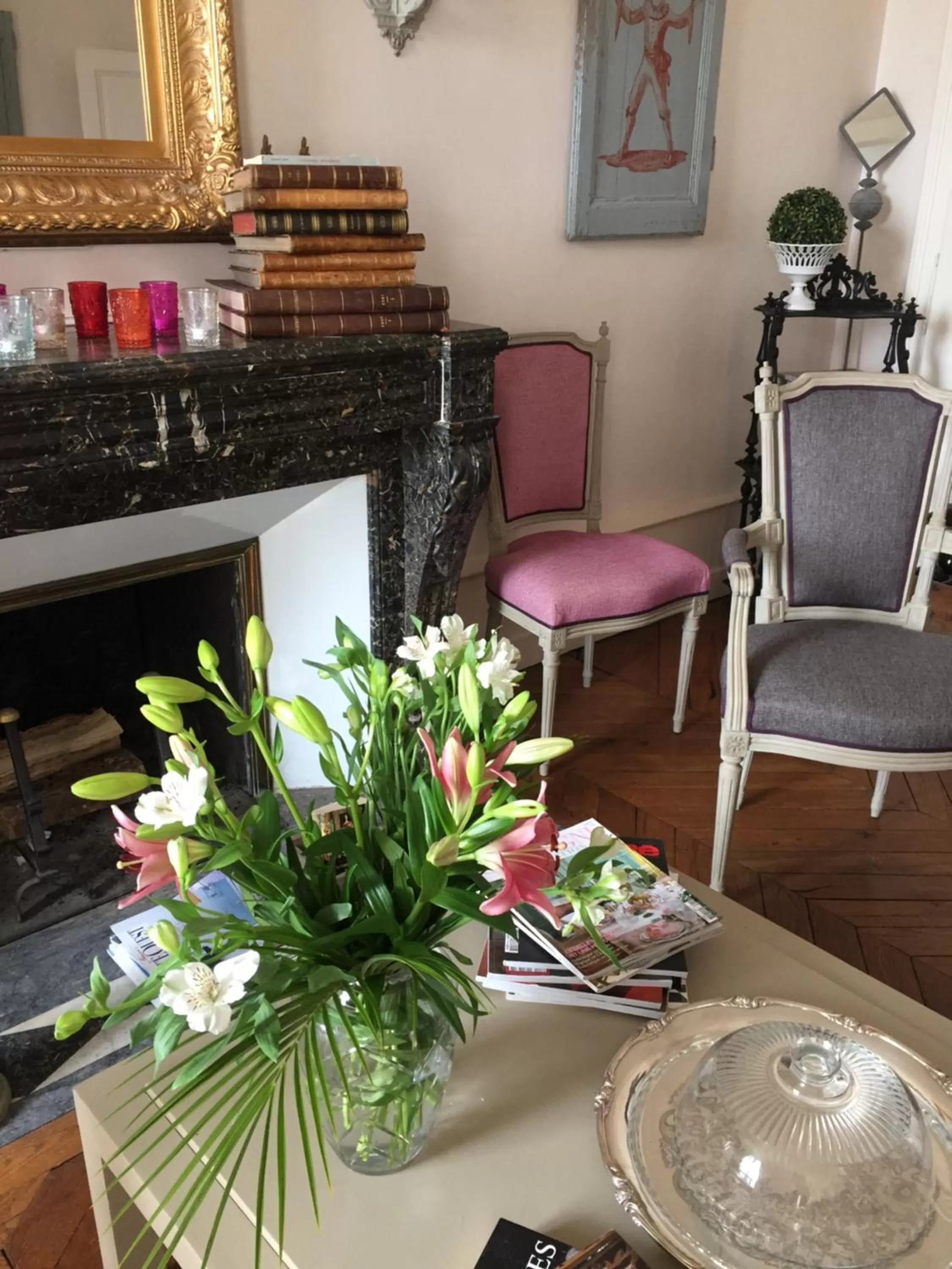 Living room in Au 16 Place Saint Louis