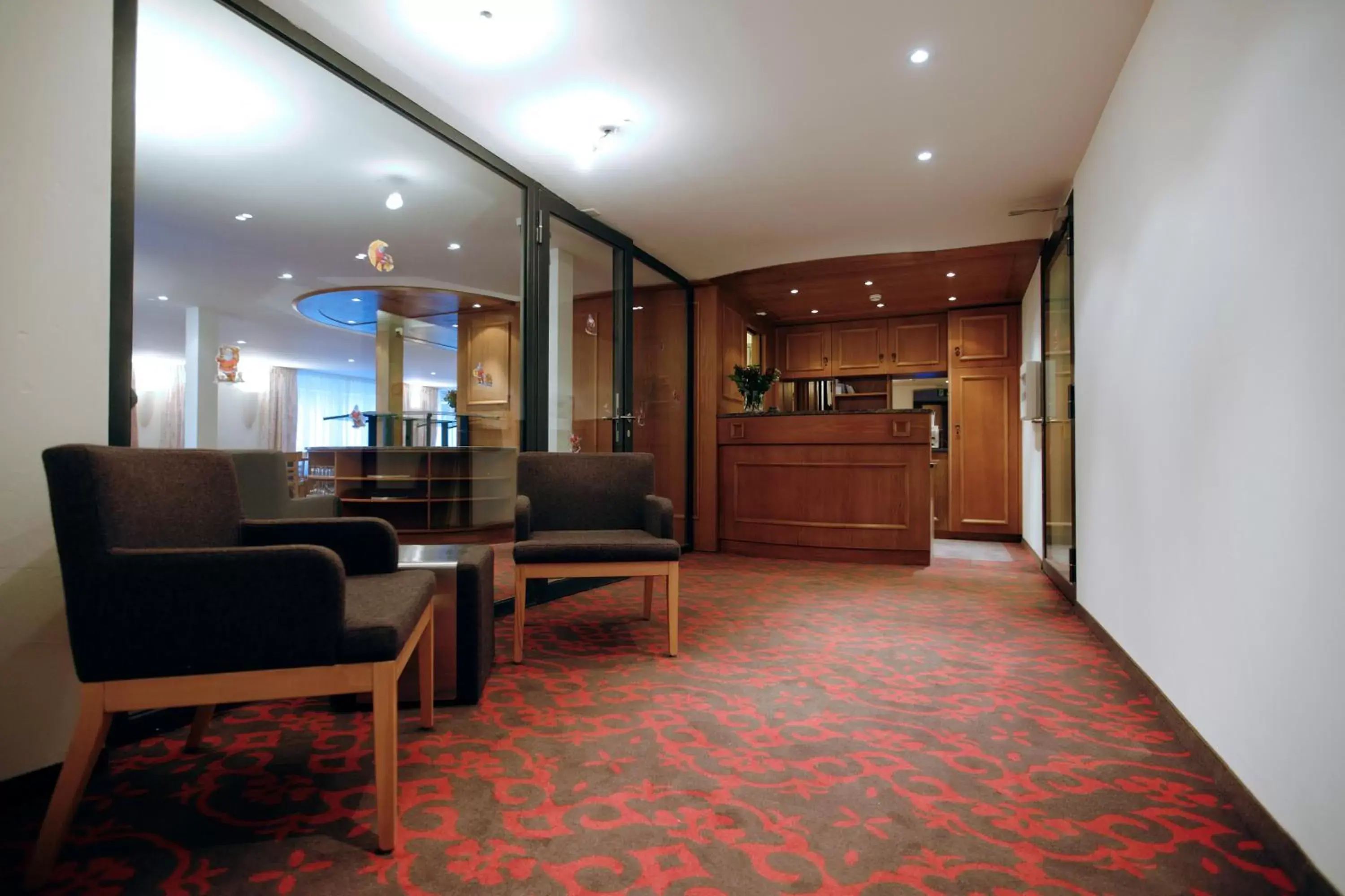 Lobby or reception, Lobby/Reception in Hotel Garni Testa Grigia