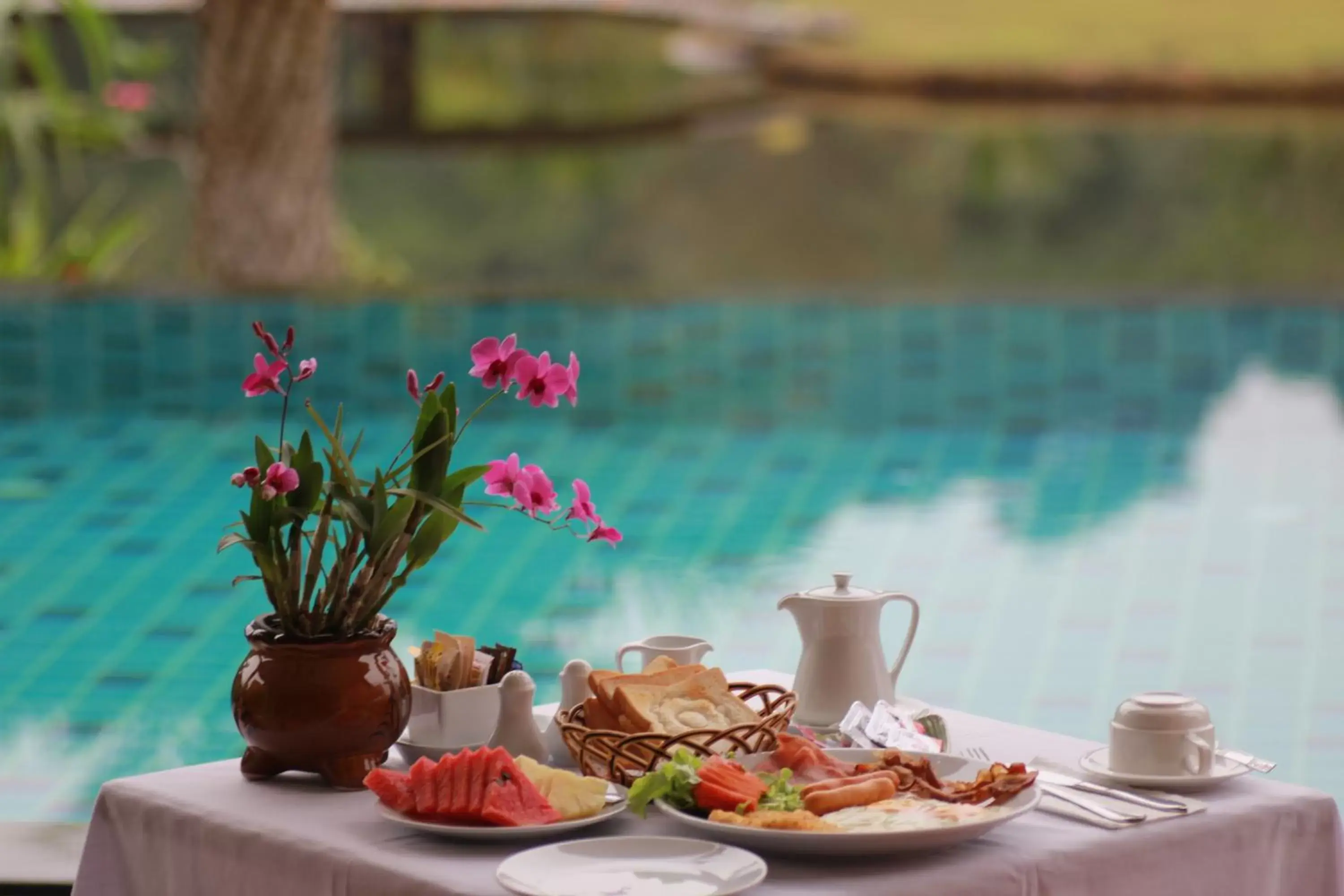 Breakfast in Little Sunshine Boutique Beach Resort & Spa