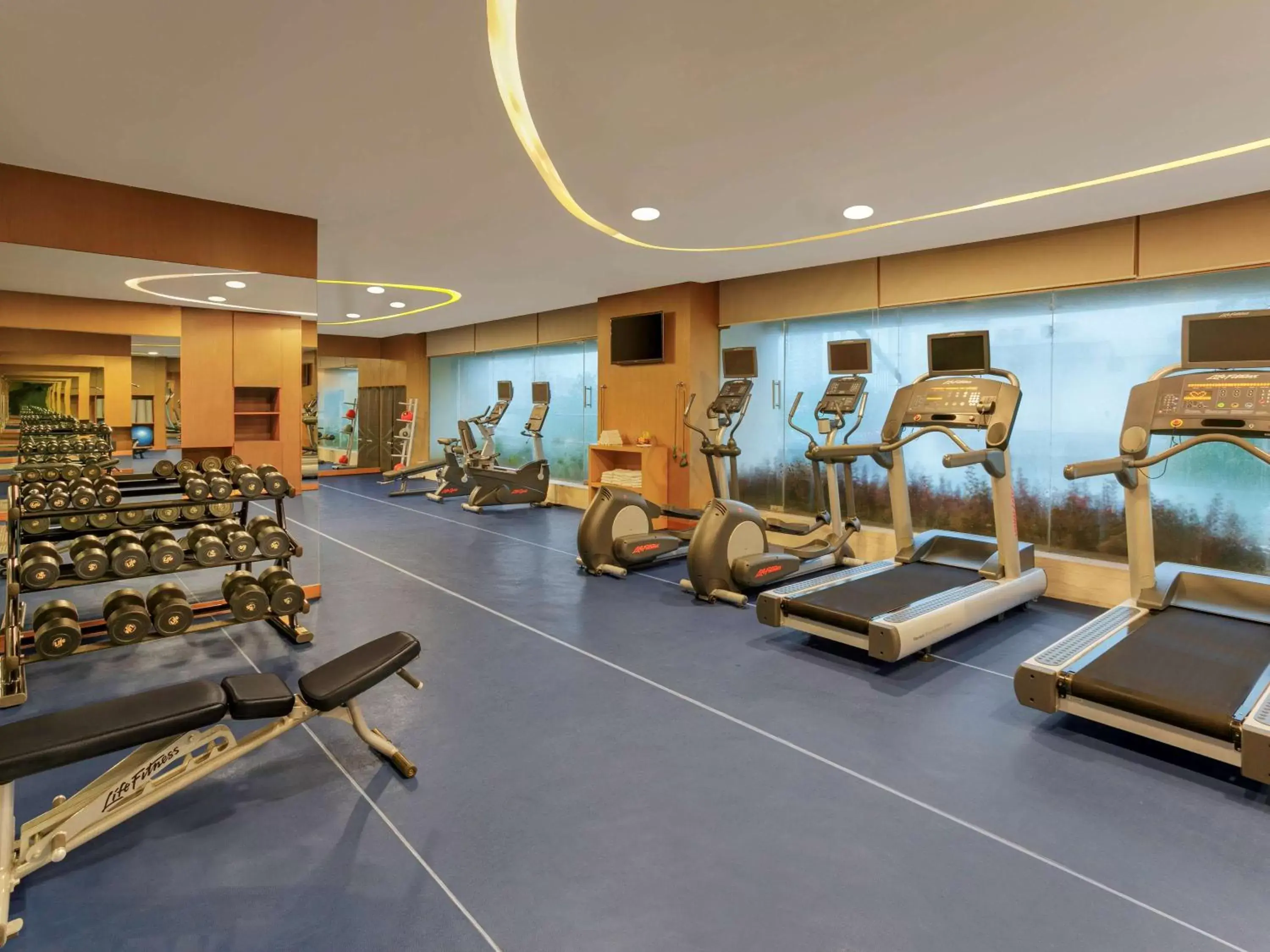 Property building, Fitness Center/Facilities in Novotel Ahmedabad