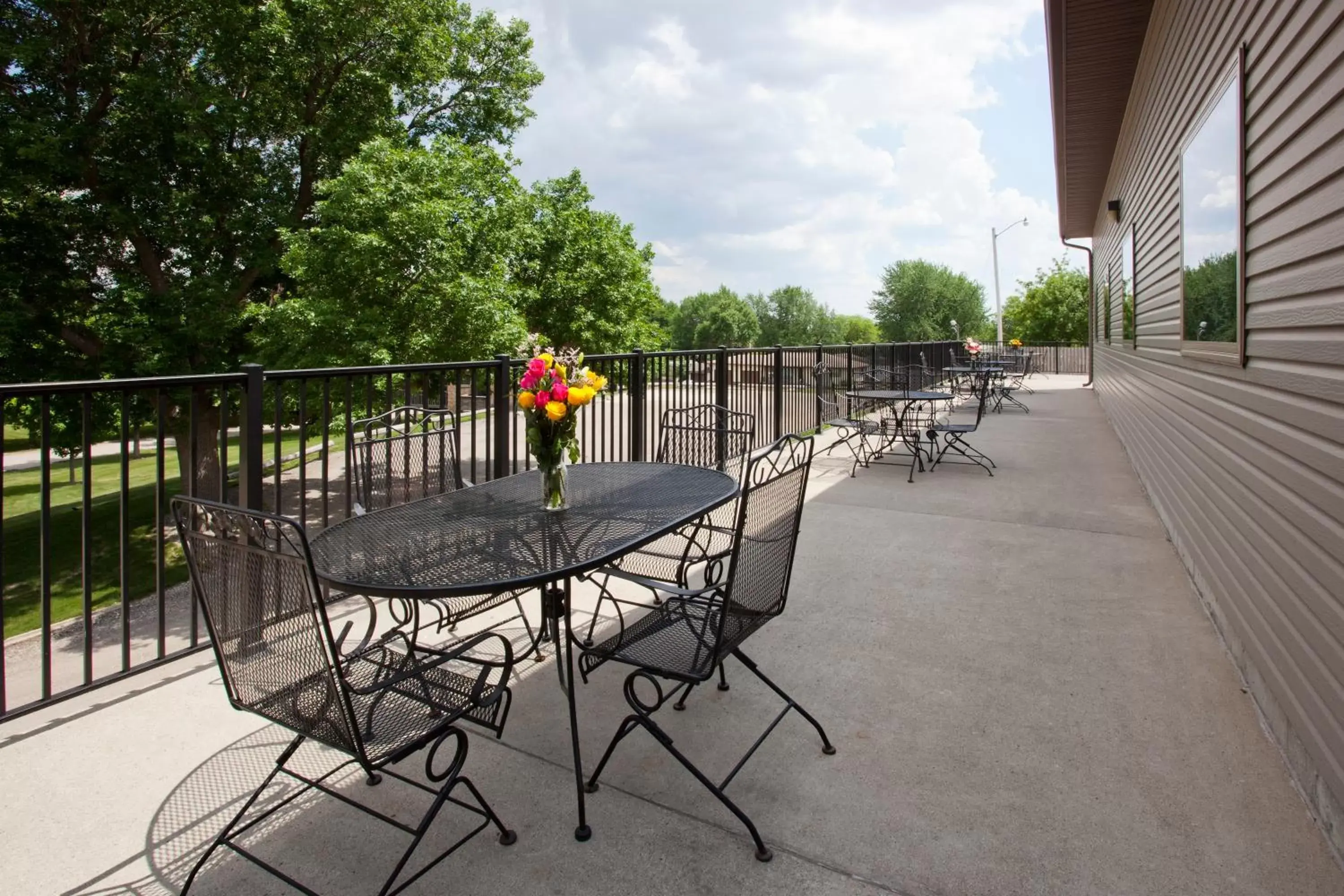 Patio, Balcony/Terrace in Carrollton Hotel