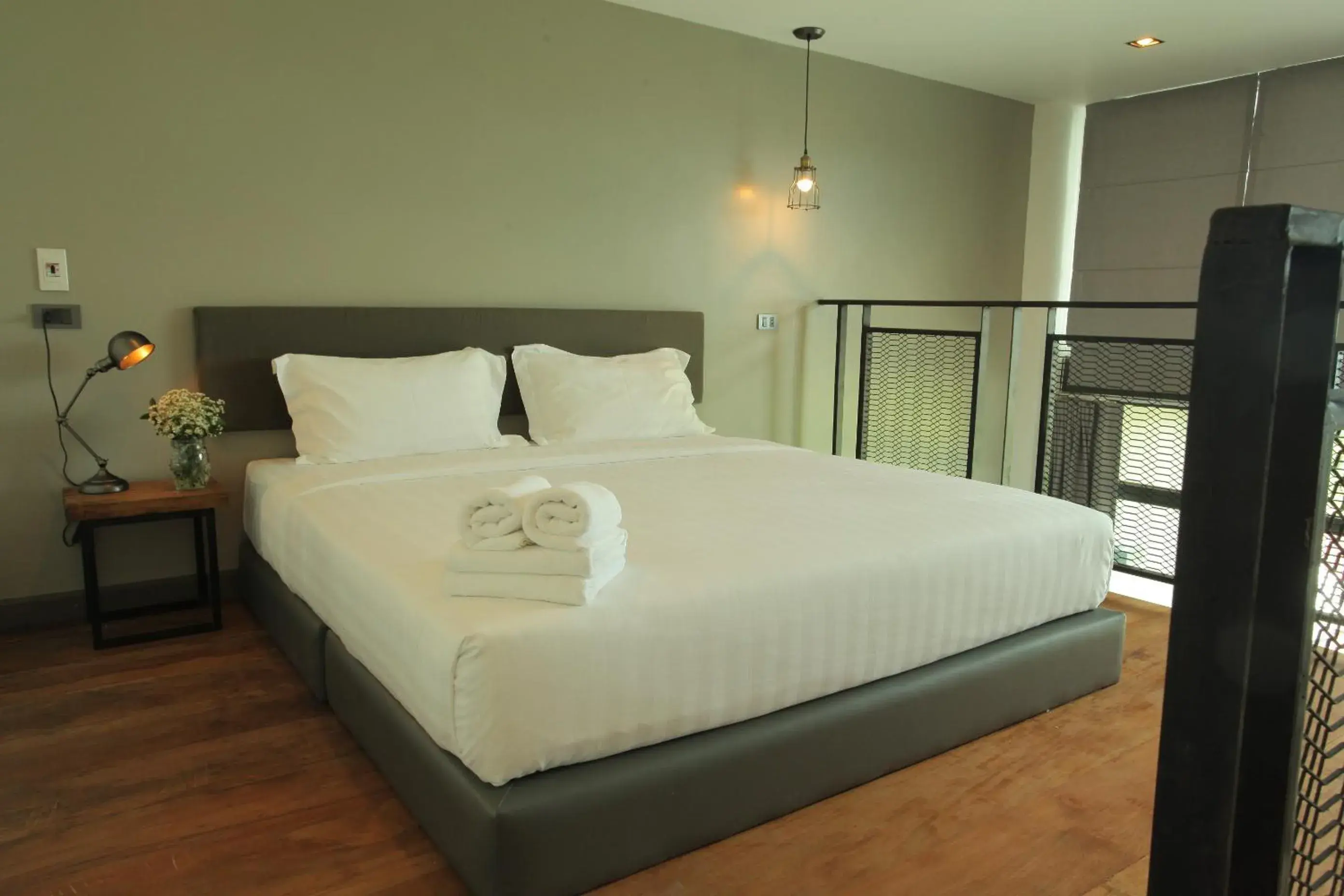 Bed in Space59 Hotel Bed in Space59 Hotel